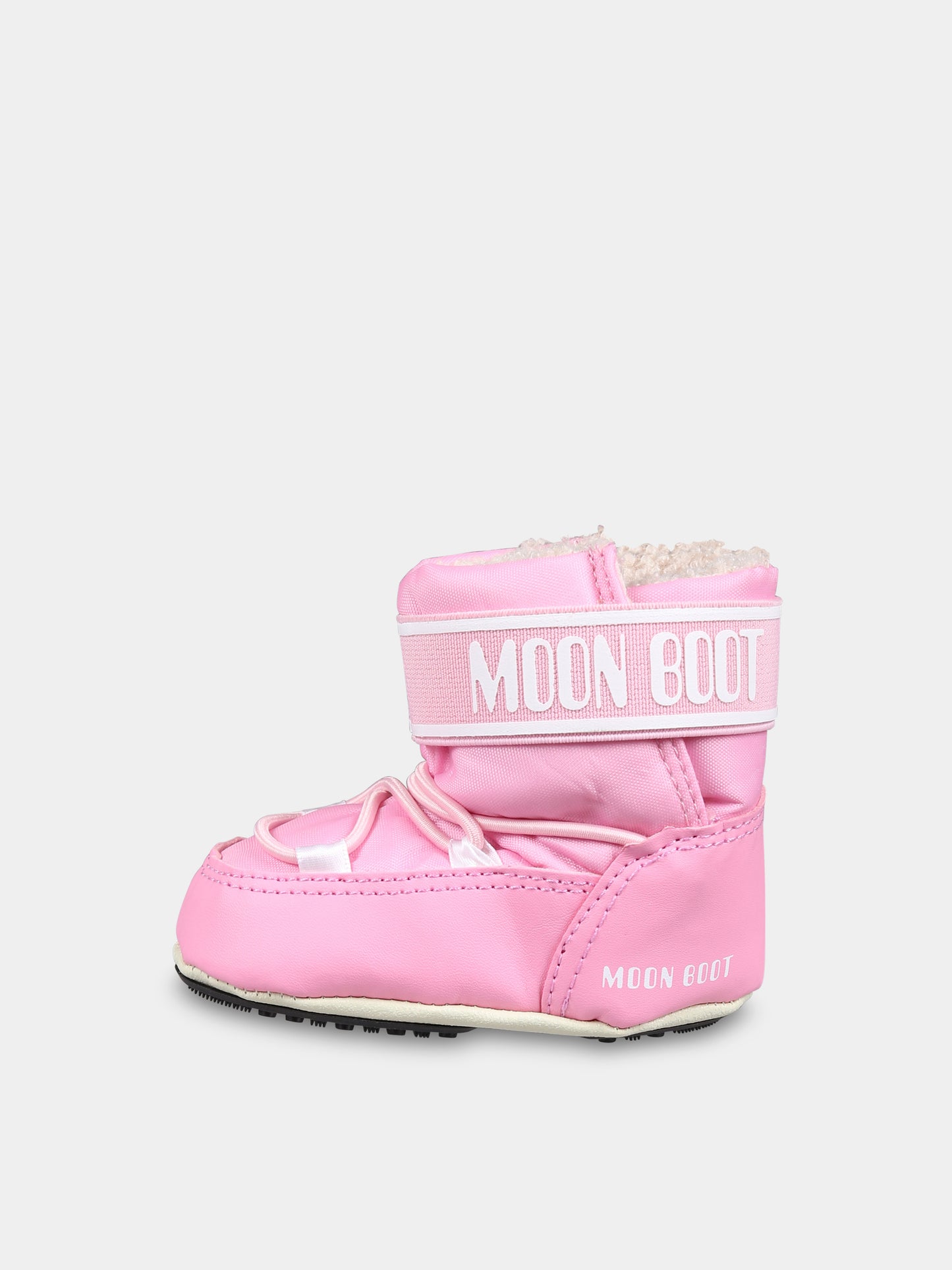 Moon Boot rosa per neonata,Moon Boot,80D3401020 J004