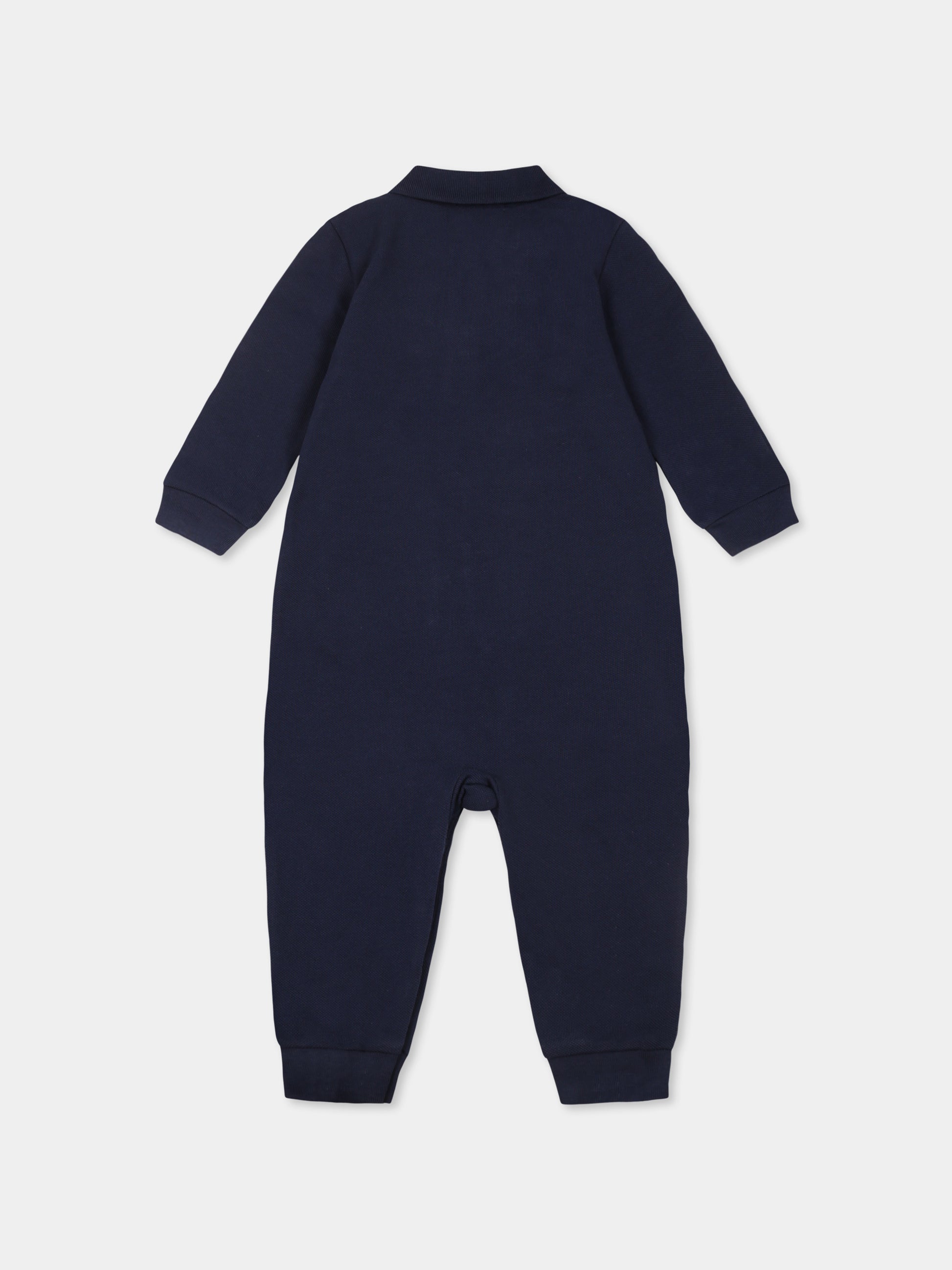 Tutina blu per neonato con Polo Bear,Ralph Lauren Kids,952923001