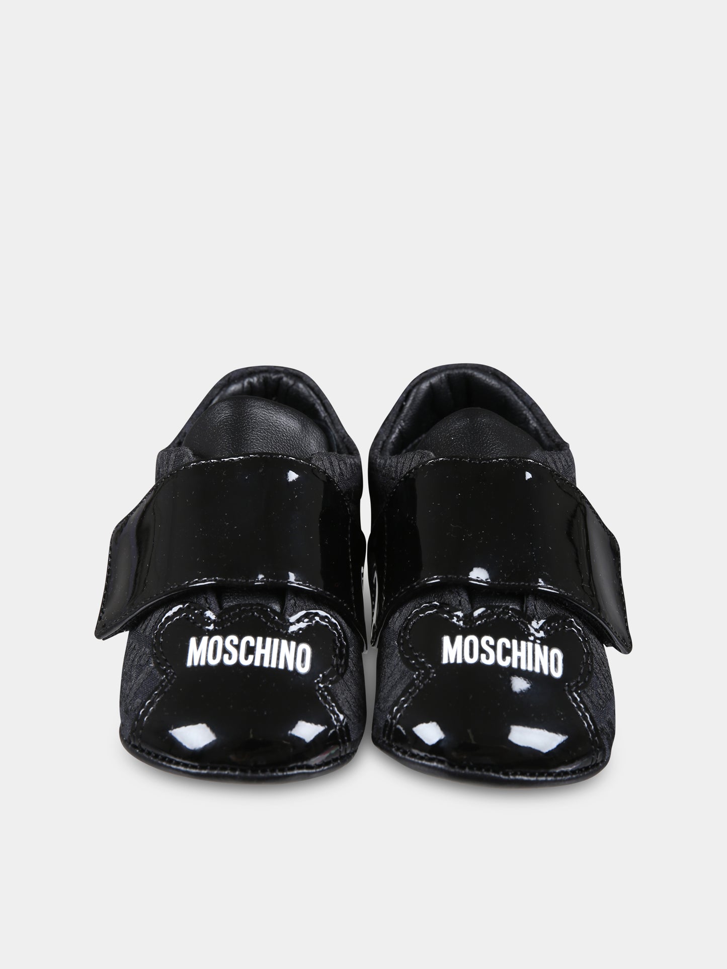 Sneakers nere per neonati con logo,Moschino Kids,78563 1