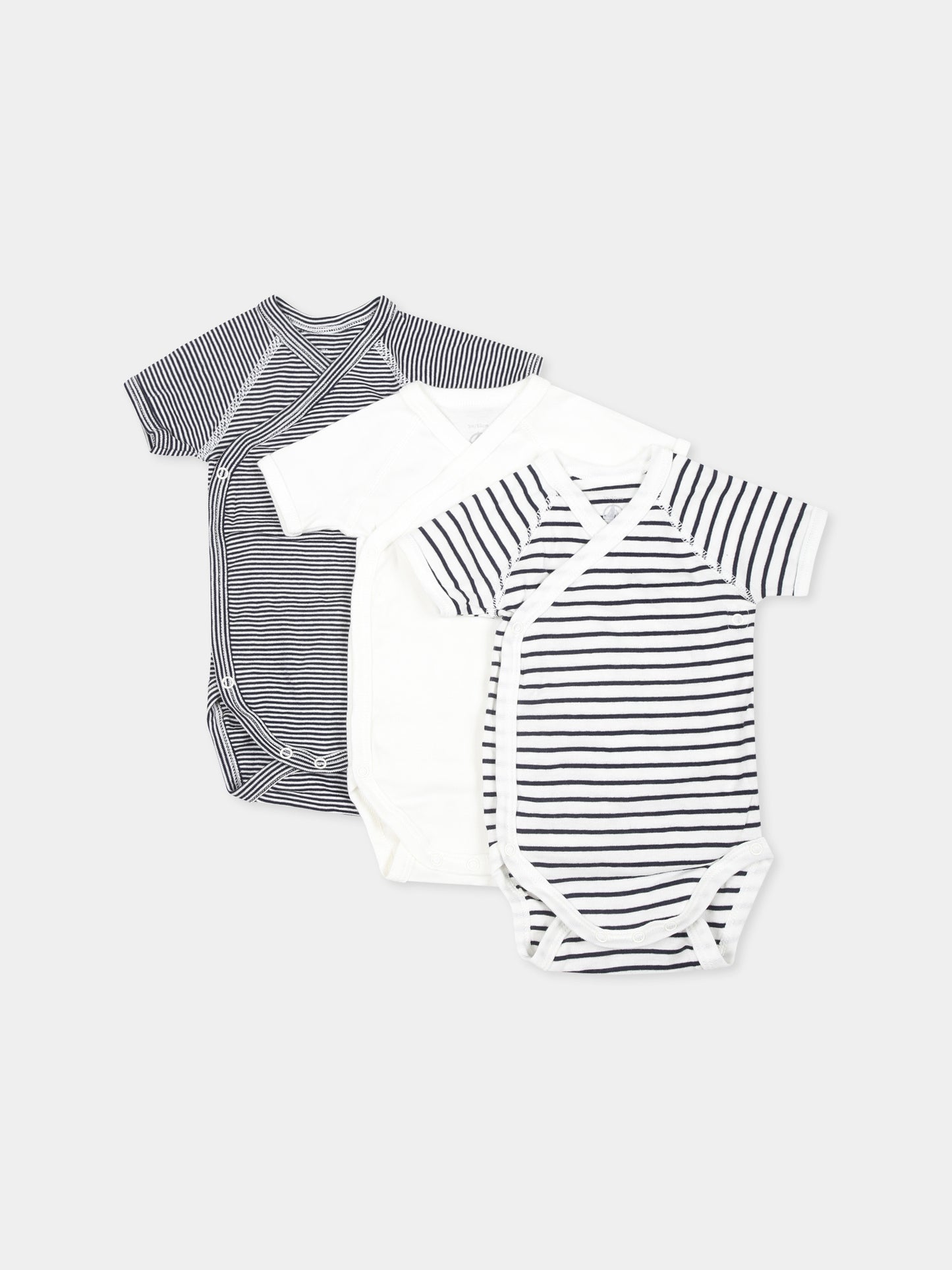 Set body multicolor per neonato,Petit Bateau,A097H VARIANTE 1 00