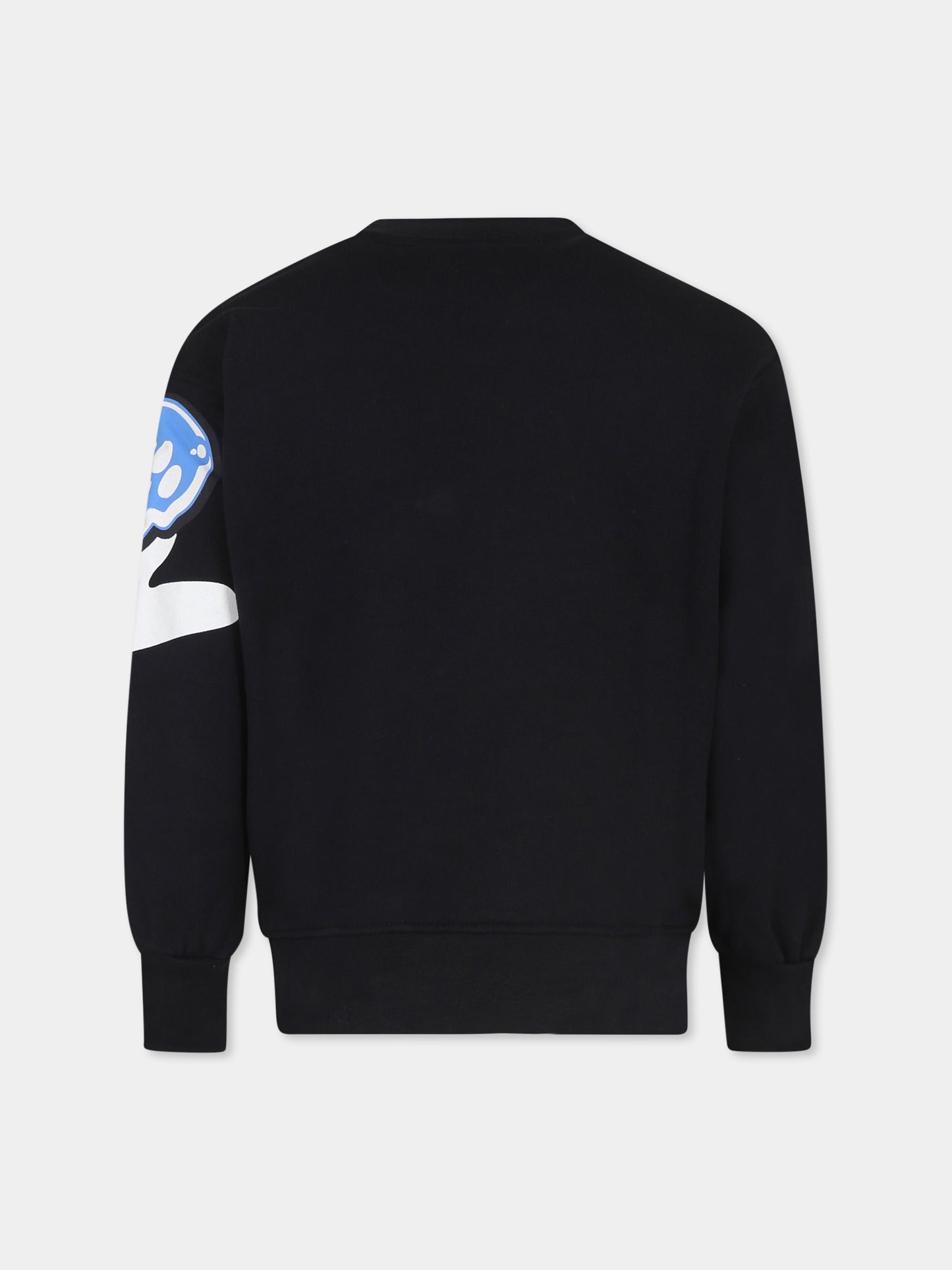 Sweat noir pour enfants avec logo