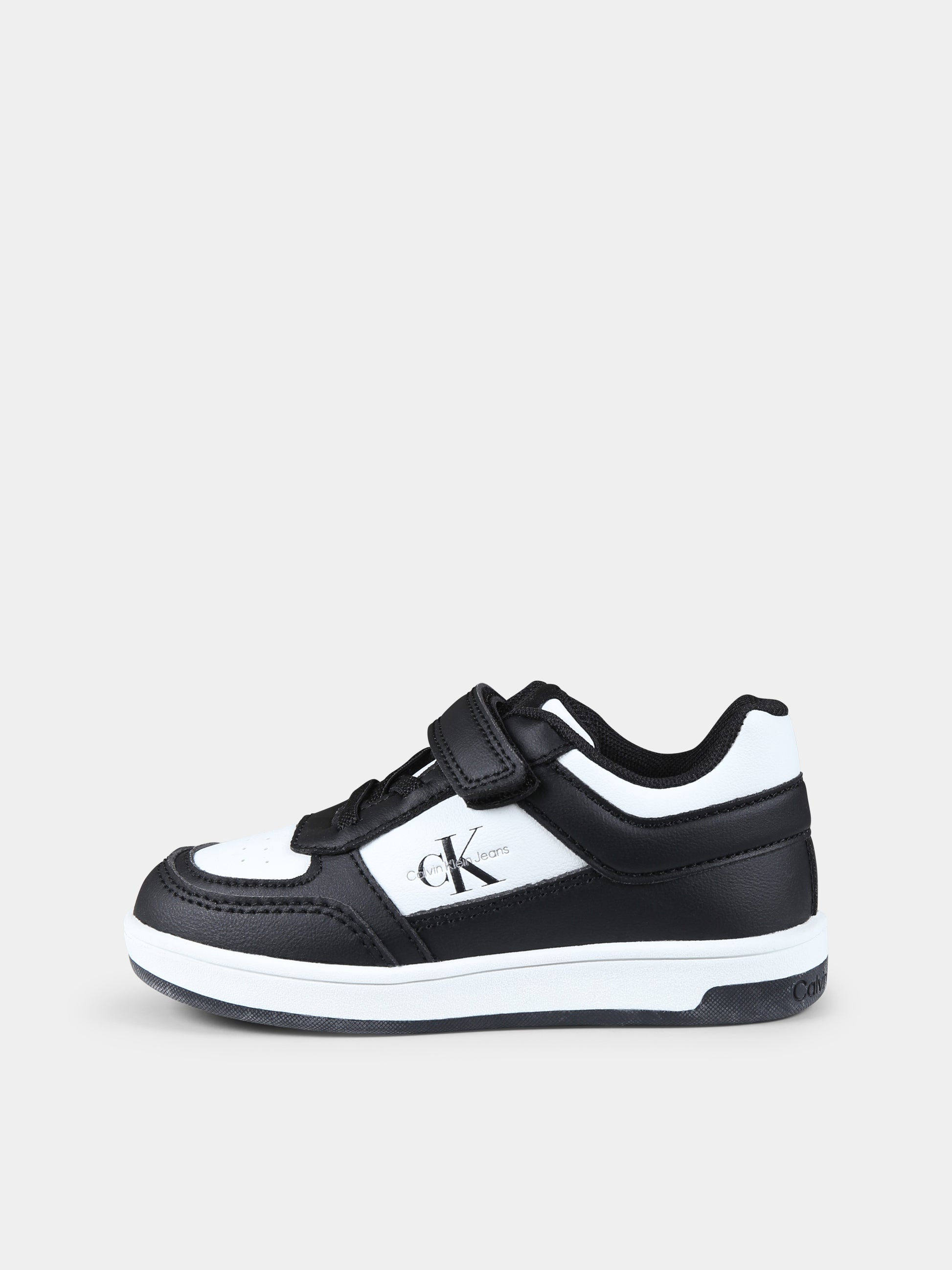 Sneakers nere per bambini con logo,Calvin Klein Kids,V1X9 81047 1355X001