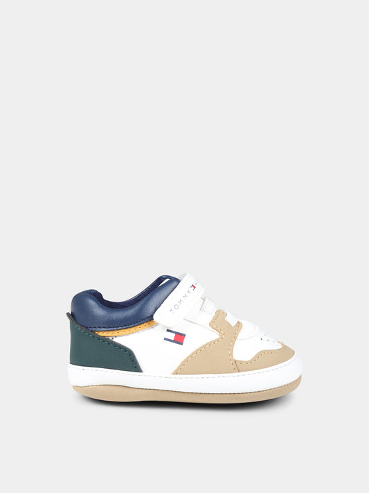 Sneaker da culla multicolor per neonato,Tommy Hilfiger Junior,T0B9 33620 1755Y913