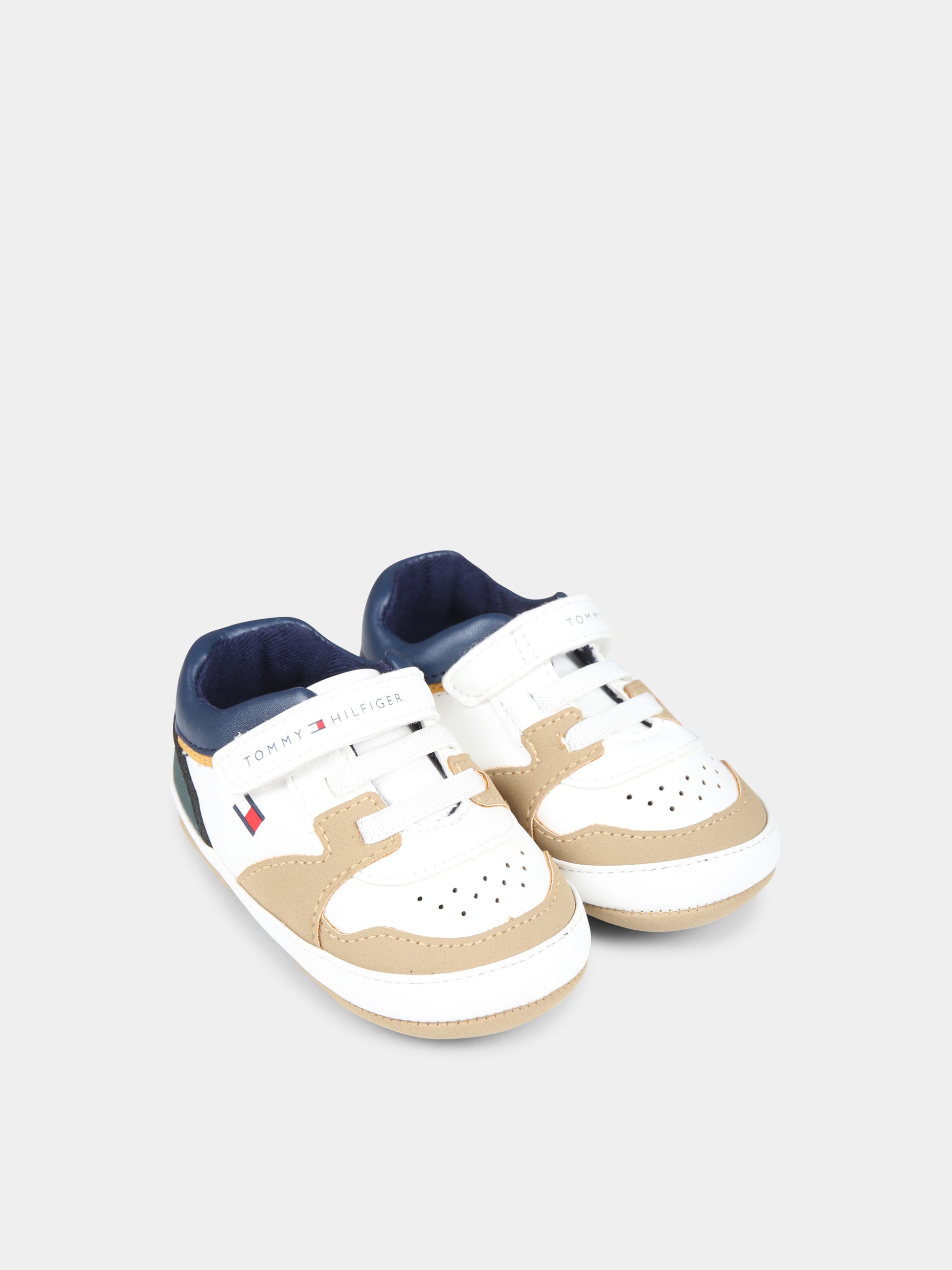 Sneaker da culla multicolor per neonato,Tommy Hilfiger Junior,T0B9 33620 1755Y913