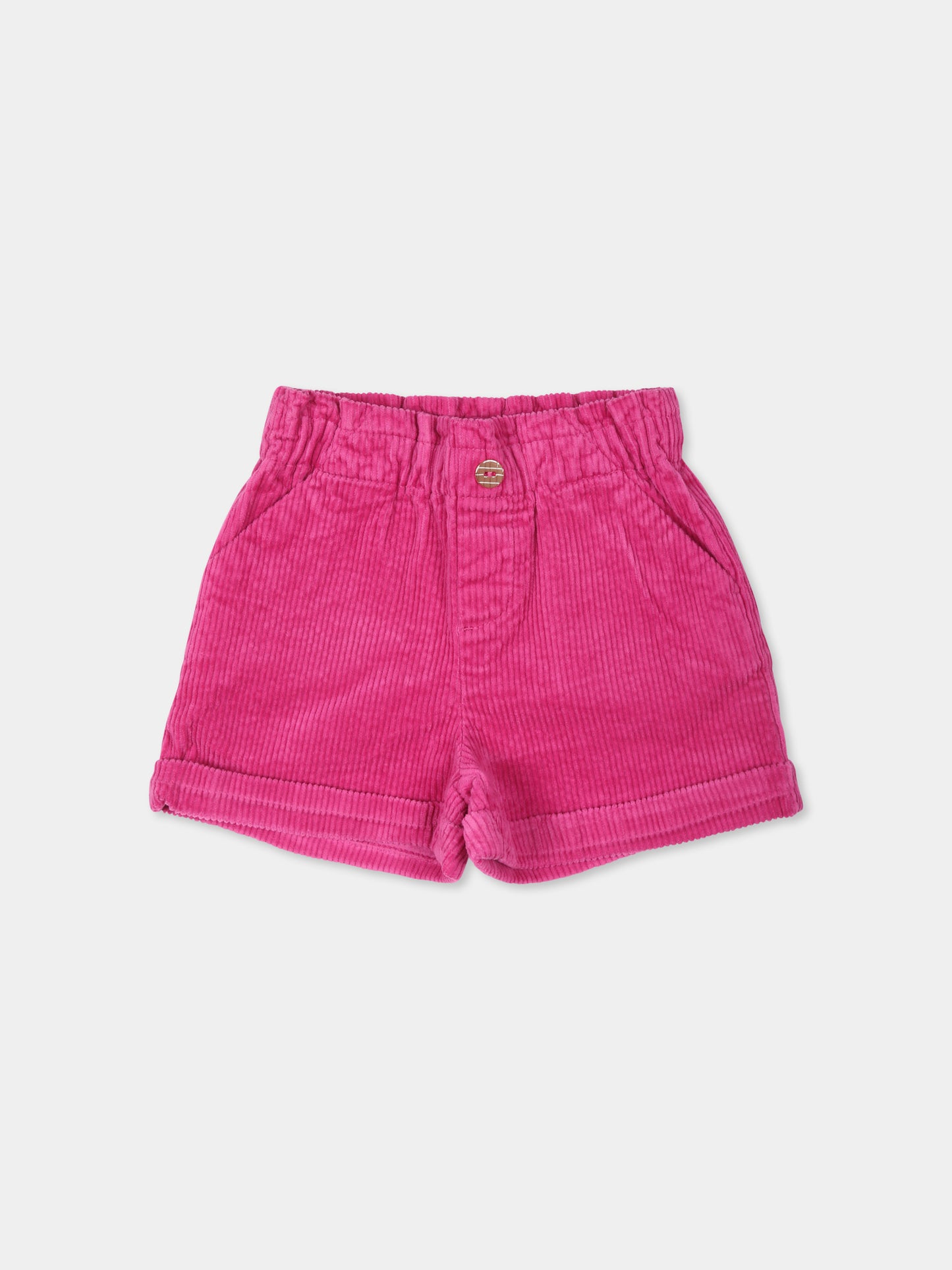 Shorts fucsia per neonata,Carrement Beau,Y30208 49B