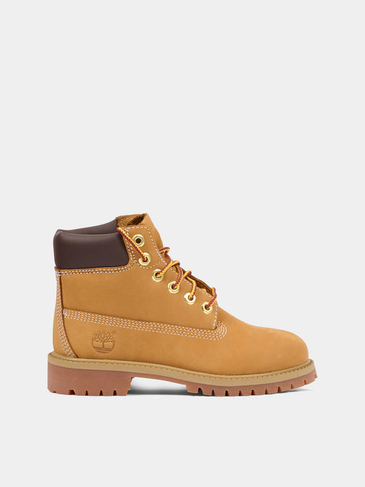 Anfibi gialli 6 In Premium Wp per bambini con logo,Timberland,TB1129097131