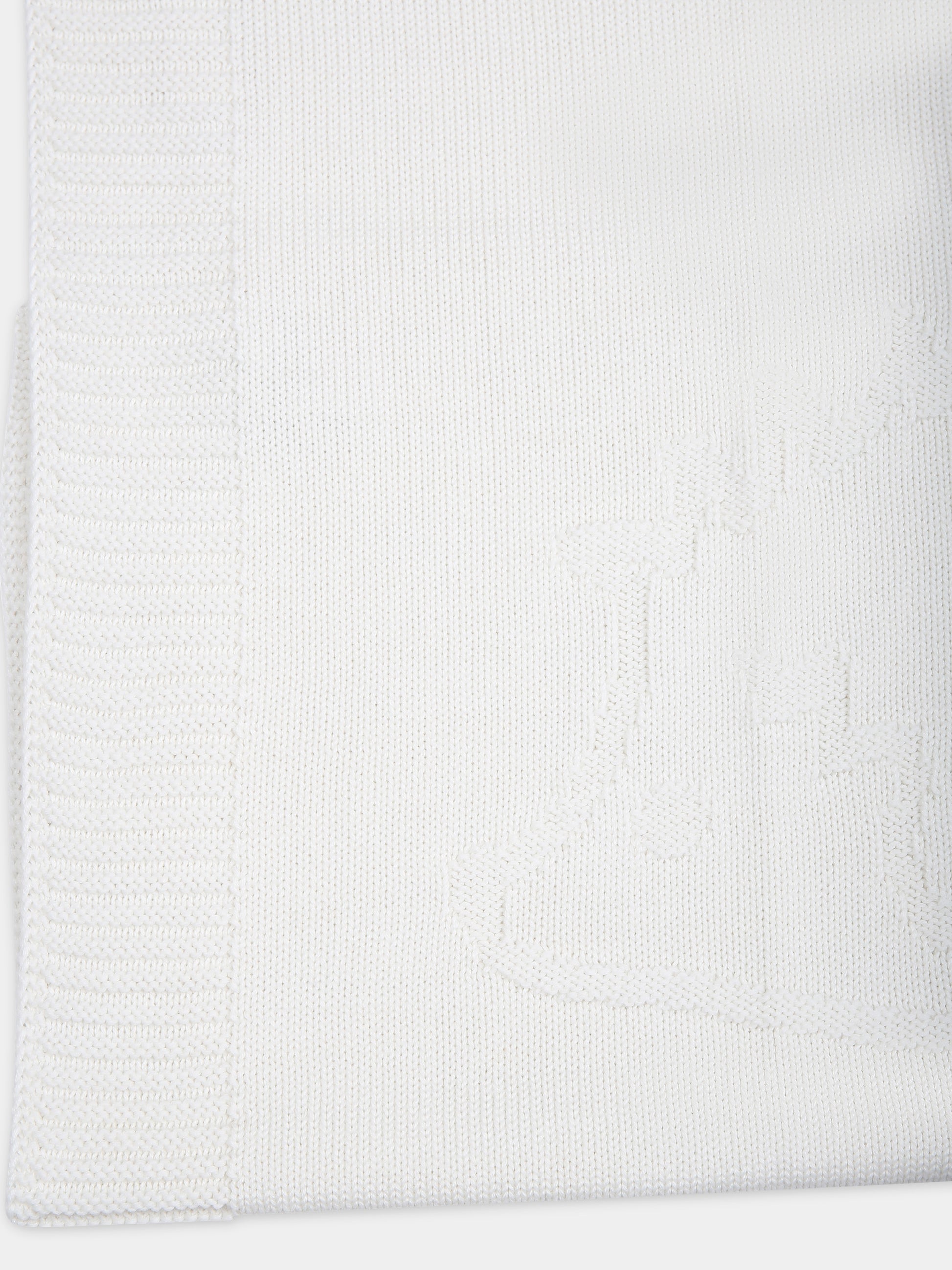 Coperta beige per neonati con riccio,Tartine Et Chocolat,T60006F 11