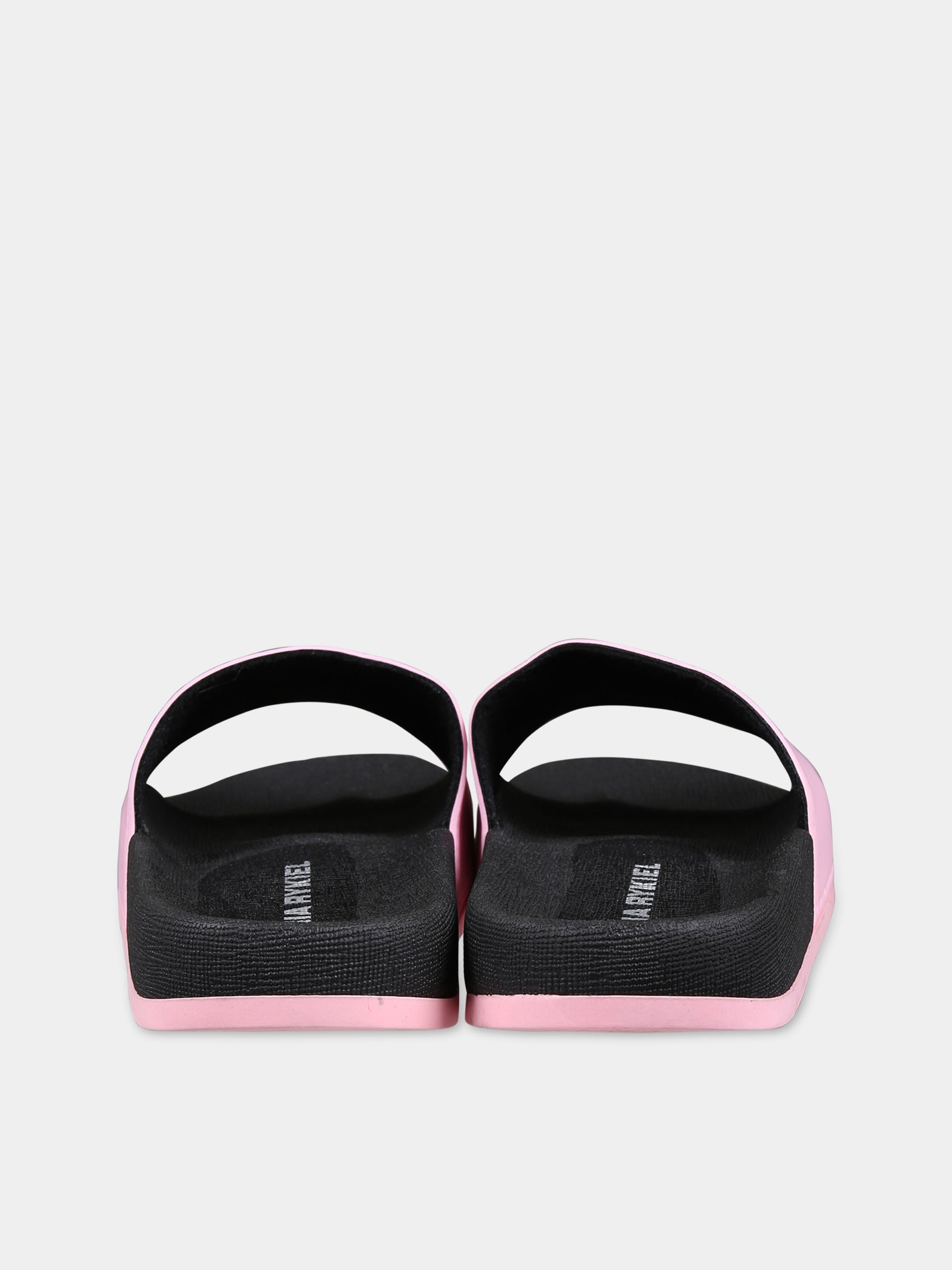 Ciabatte rosa per bambina con logo e cuore,Sonia Rykiel Paris,A19000 45T