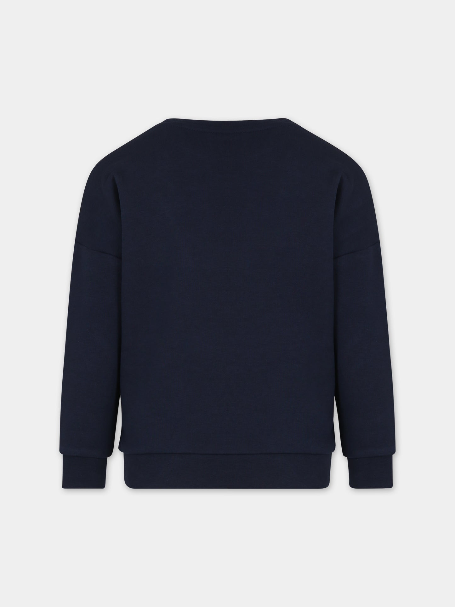 Felpa blu per bambino con logo,Boss,J25O41 849