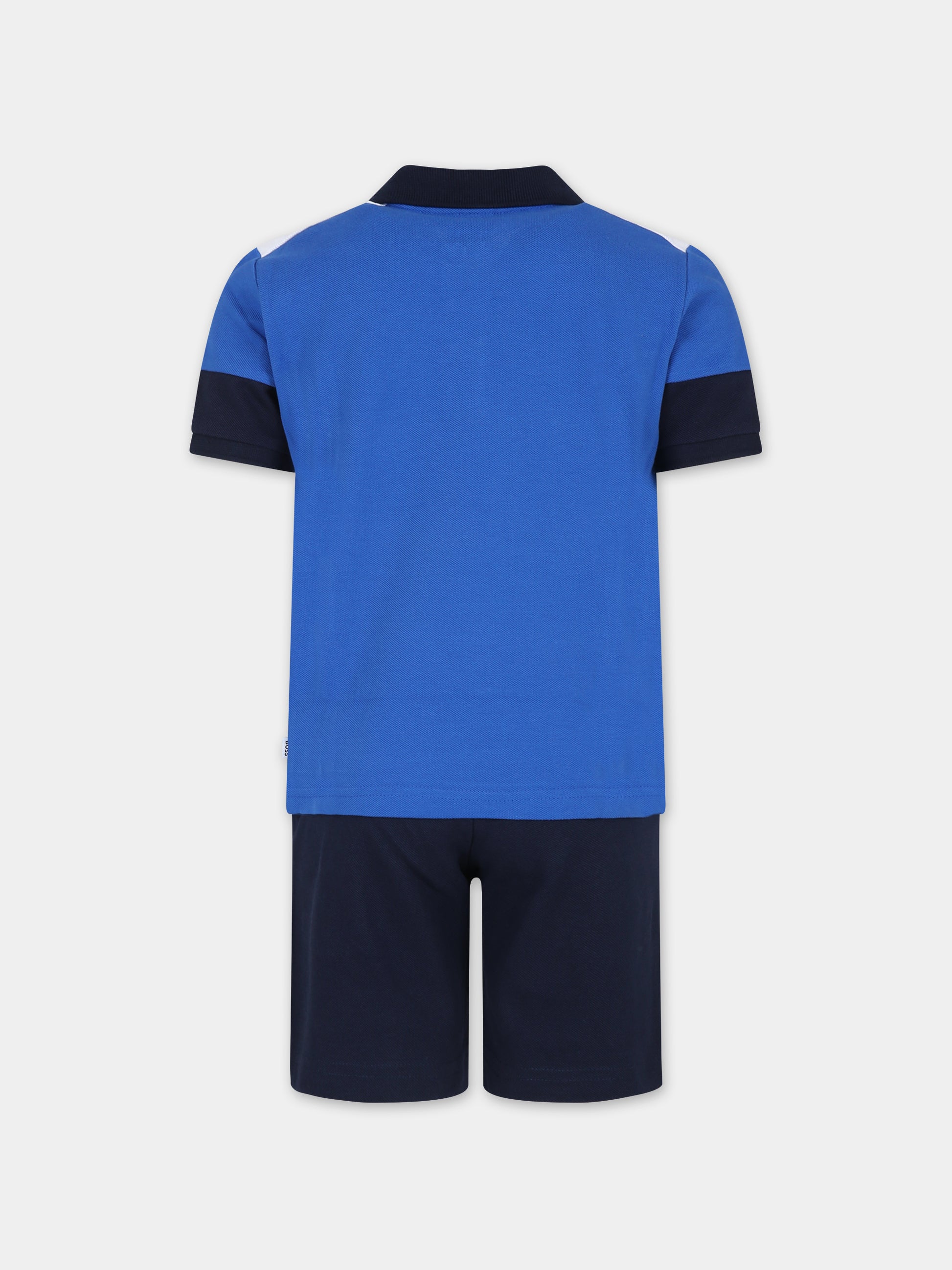 Completo blu per bambino con logo,Boss,J50753 872