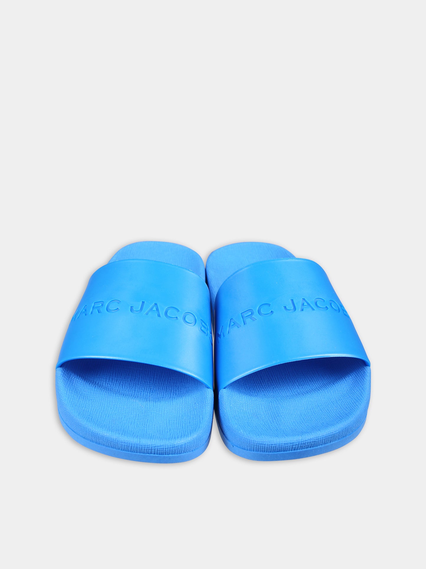 Ciabatte blu per bambini con logo,Marc Jacobs,W60130 873