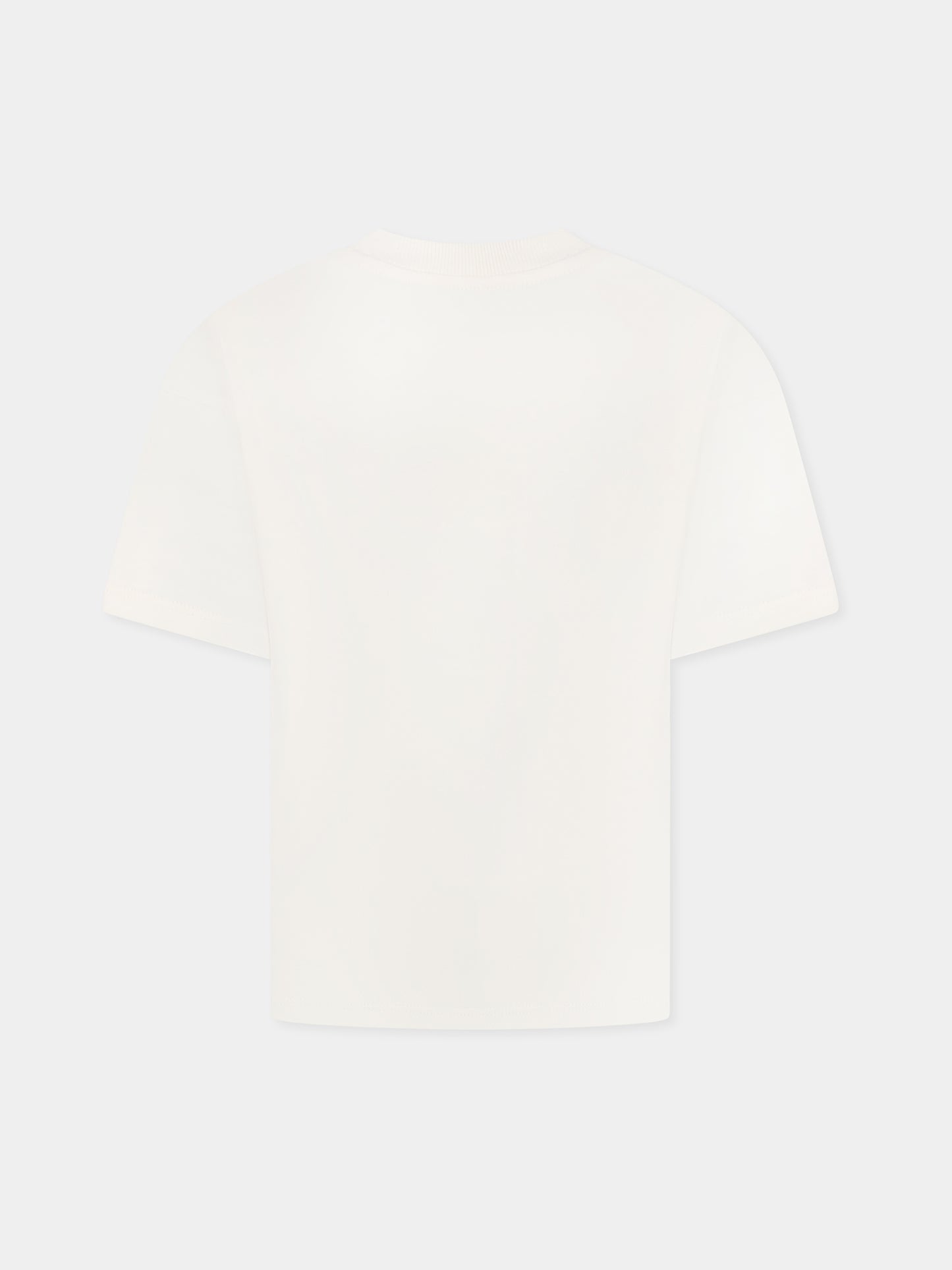 T-shirt ivoire pour enfants avec foulard