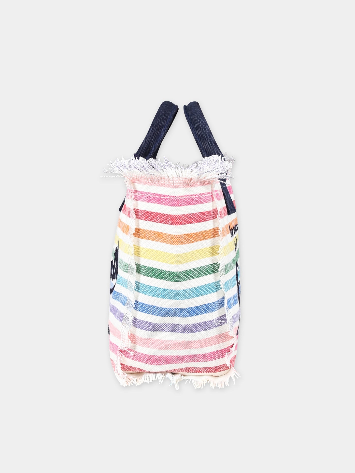 Borsa mare multicolor per bambina con logo,Mc2 Saint Barth,COL0001 05482D