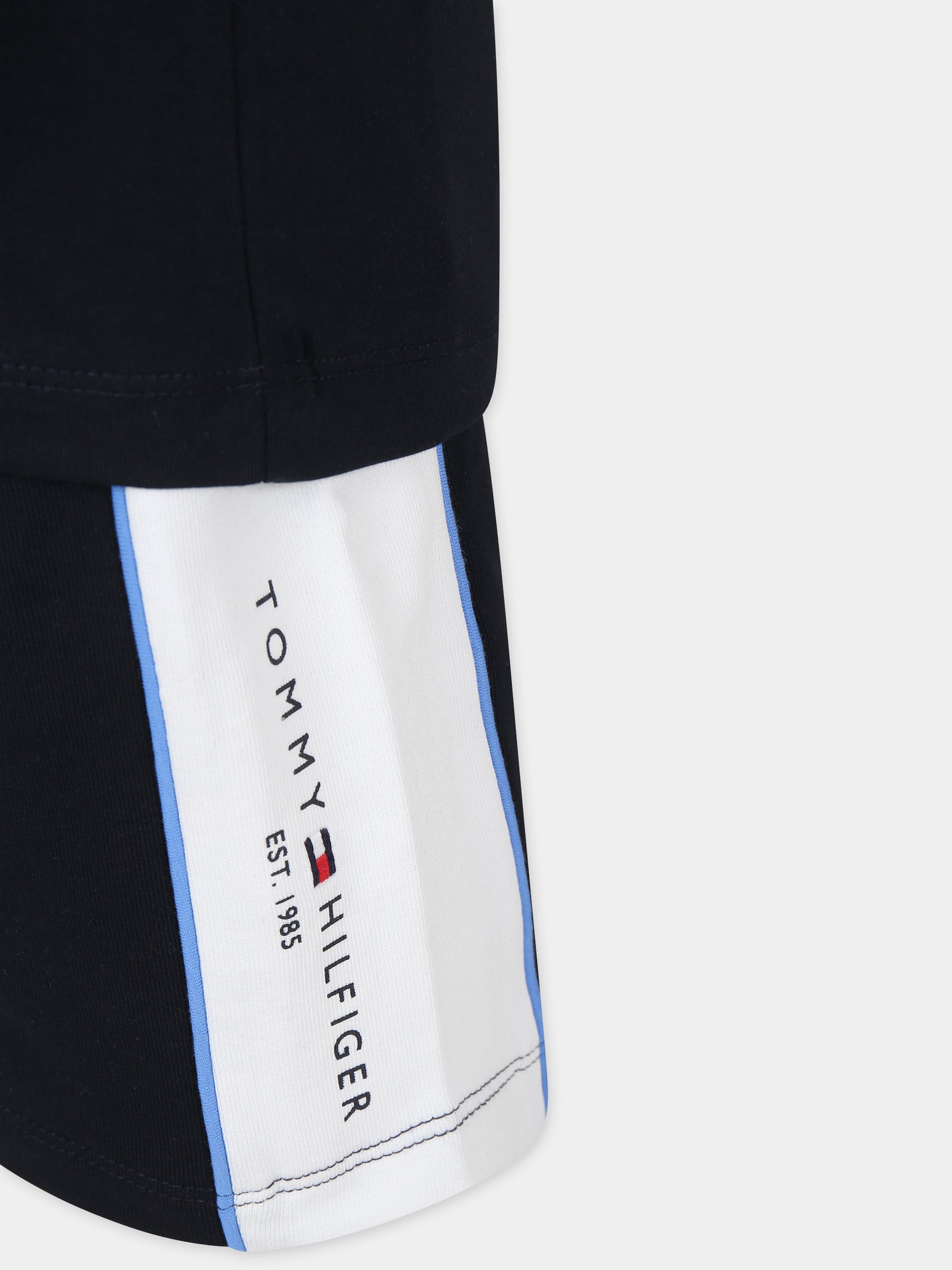 Completo blu per bambino con logo,Tommy Hilfiger Junior,24STHKB0KB08831J C30