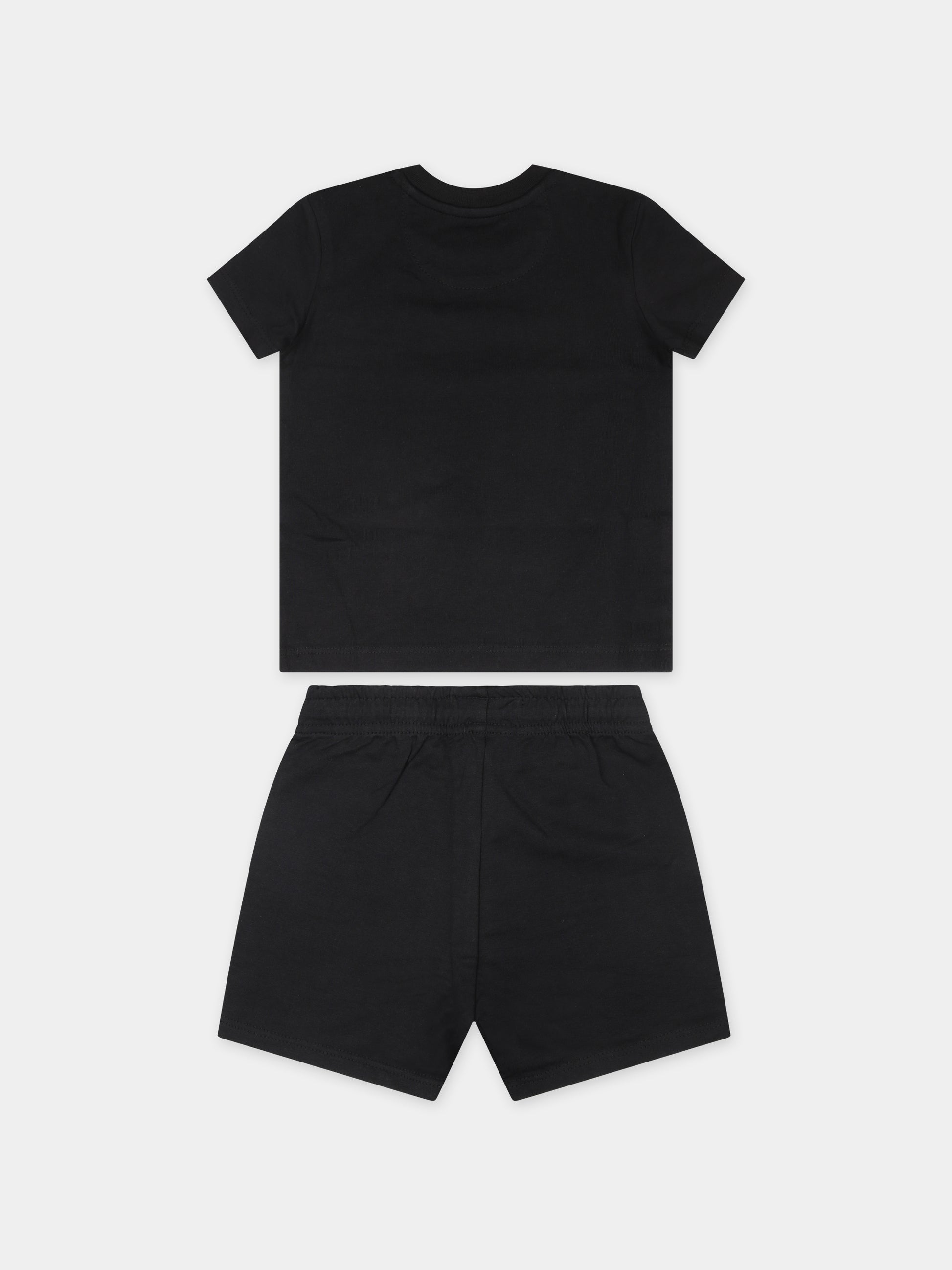 Completo nero per neonato con logo,Calvin Klein Kids,24SCKIN0IN00175 BEH