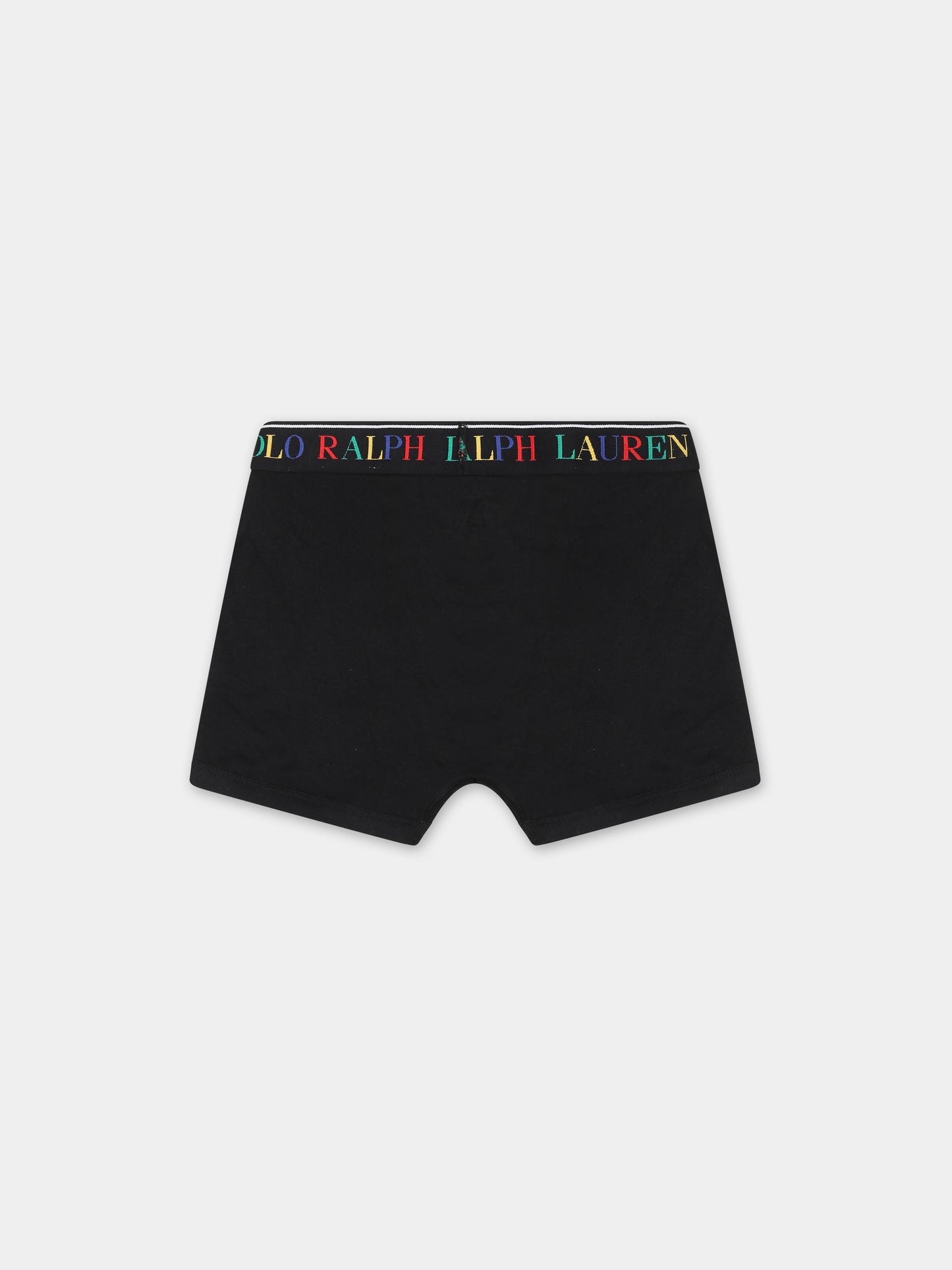 Set boxer multicolor per bambino con cavallino e logo,Ralph Lauren Kids,RL9P5015 9P5015 K0O
