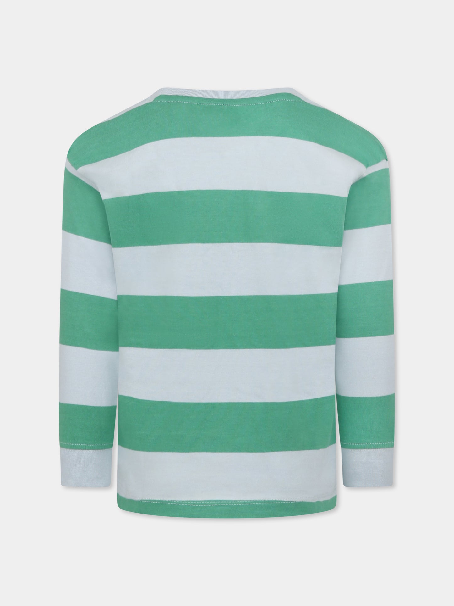 T-shirt multicolore pour enfants avec logo
