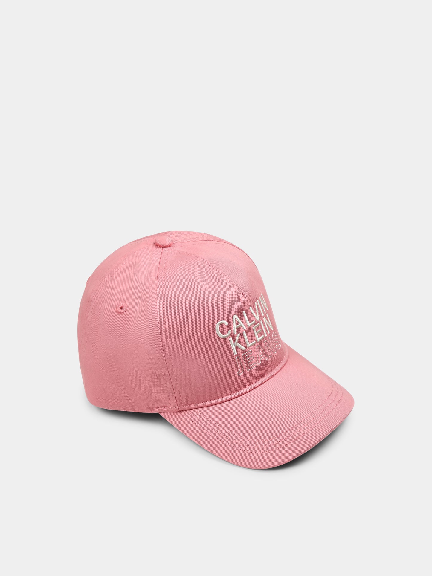 Cappello rosa per bambina con logo,Calvin Klein Kids,24F CKIU0IU00663 IU0IU00663 VAZ