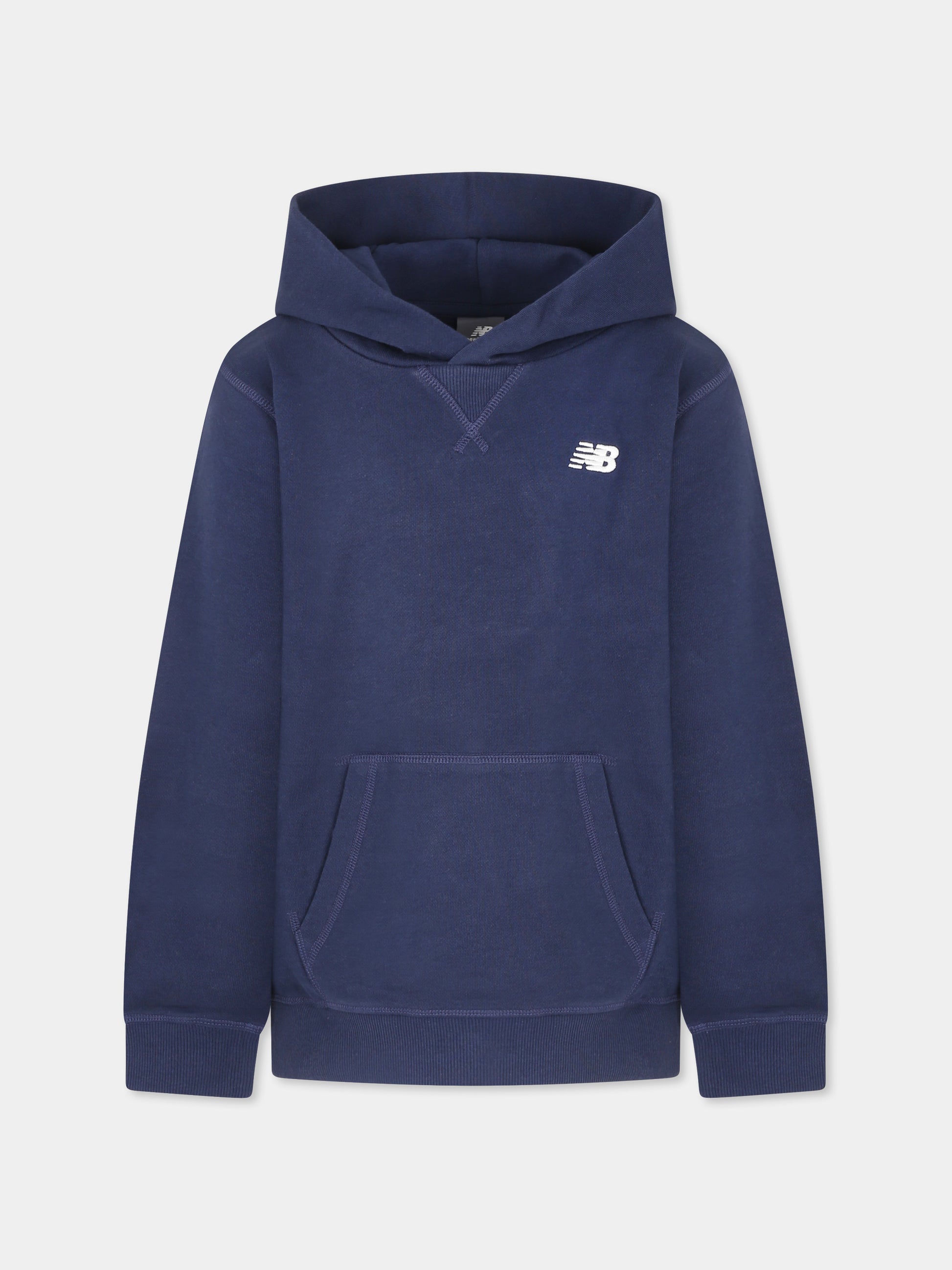 Felpa blu per bambino con logo,New Balance,NOS NBLAKB0056 LAKB0056 NNY