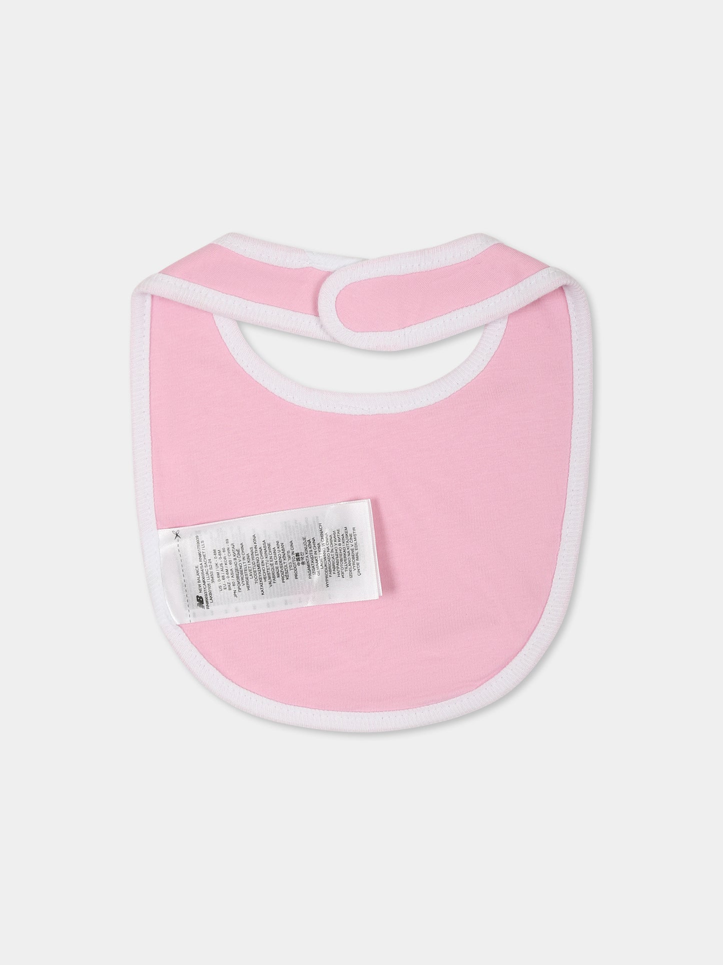 Set accessori rosa per neonata con logo,New Balance,NOS NBLAKB0105 LAKB0105 LLS