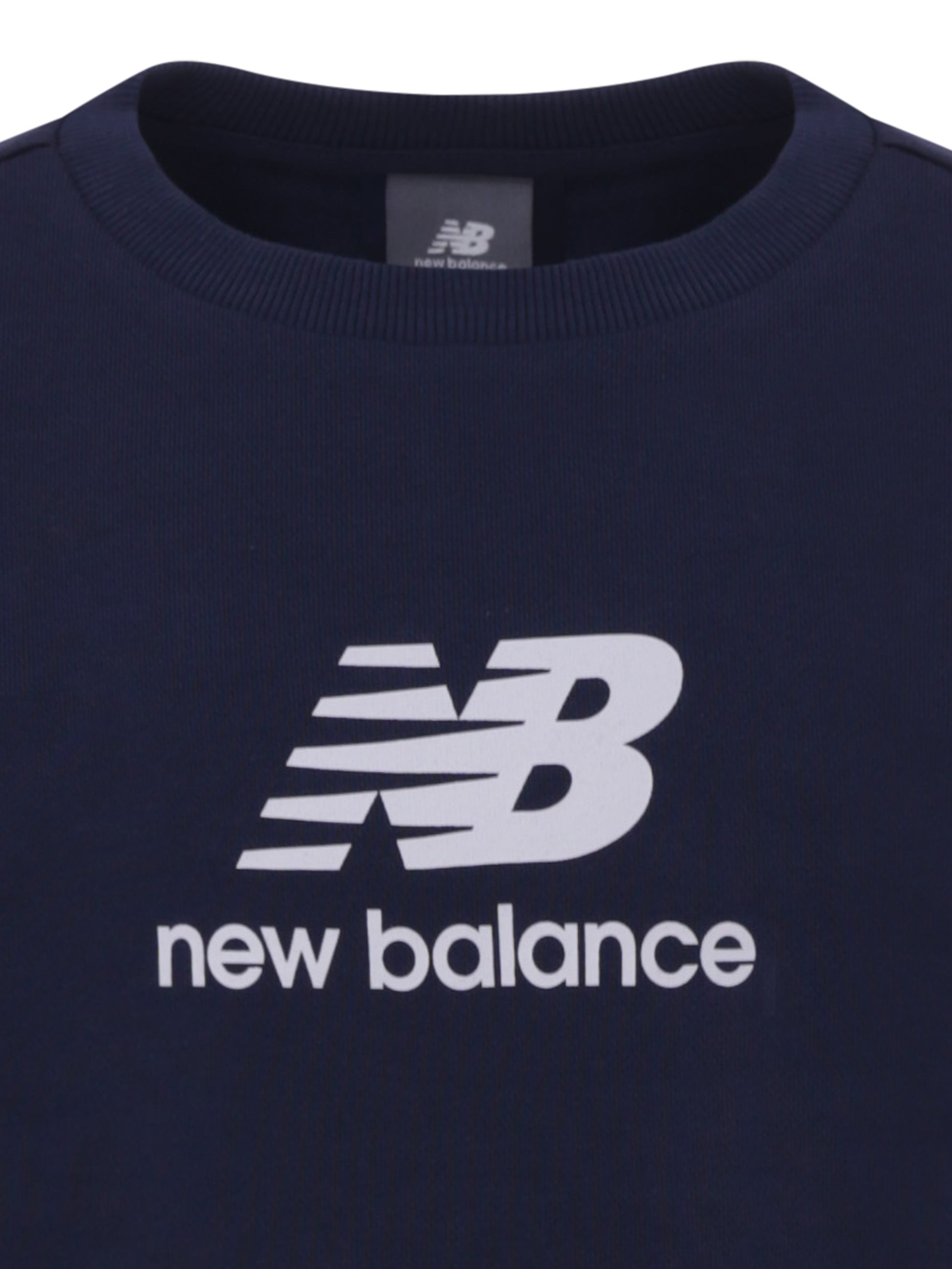 Felpa blu per bambino con logo,New Balance,25S NBLAKB0224 LAKB0224 NNY