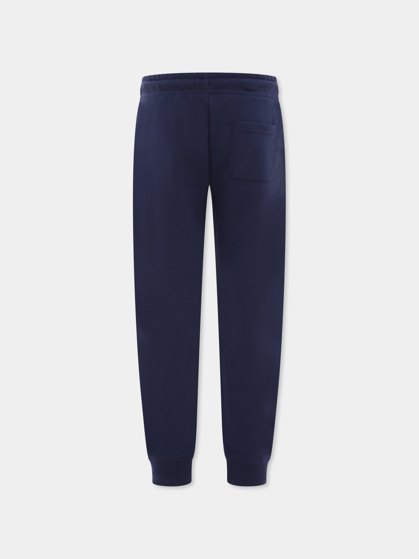 Pantaloni blu per bambino con logo,New Balance,25S NBLAKB0226 LAKB0226 NNY