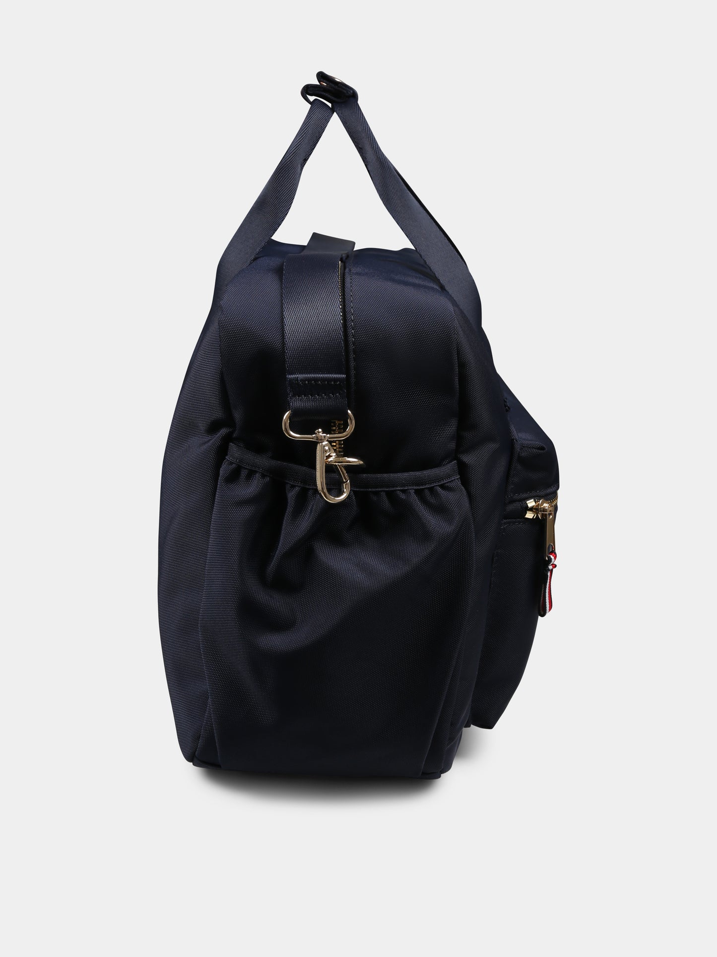 Borsa mamma blu per neonati con logo,Tommy Hilfiger Junior,24F TAAU0AU01841 AU0AU01841 DW6