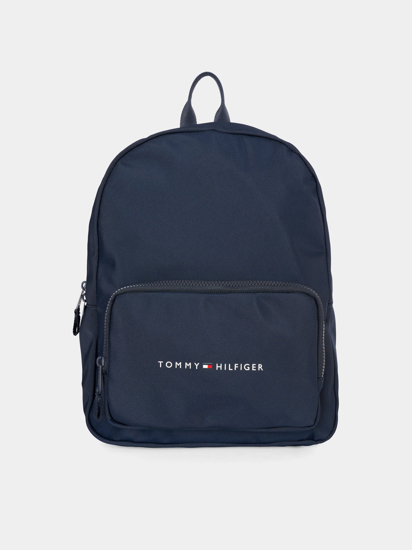 Zaino blu per bambini con logo,Tommy Hilfiger Junior,24F TAAU0AU01864 AU0AU01864 DW6