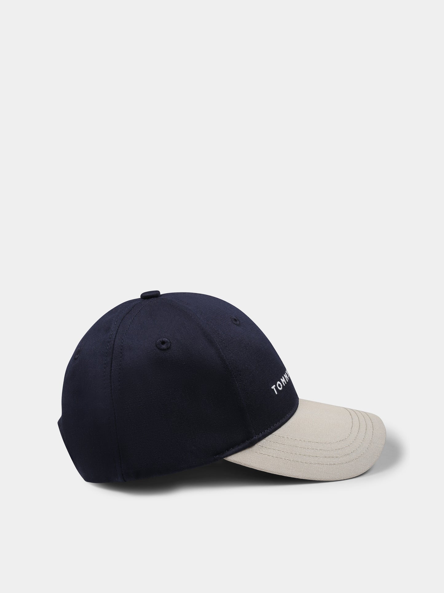 Chapeau multicolore pour garçon avec logo