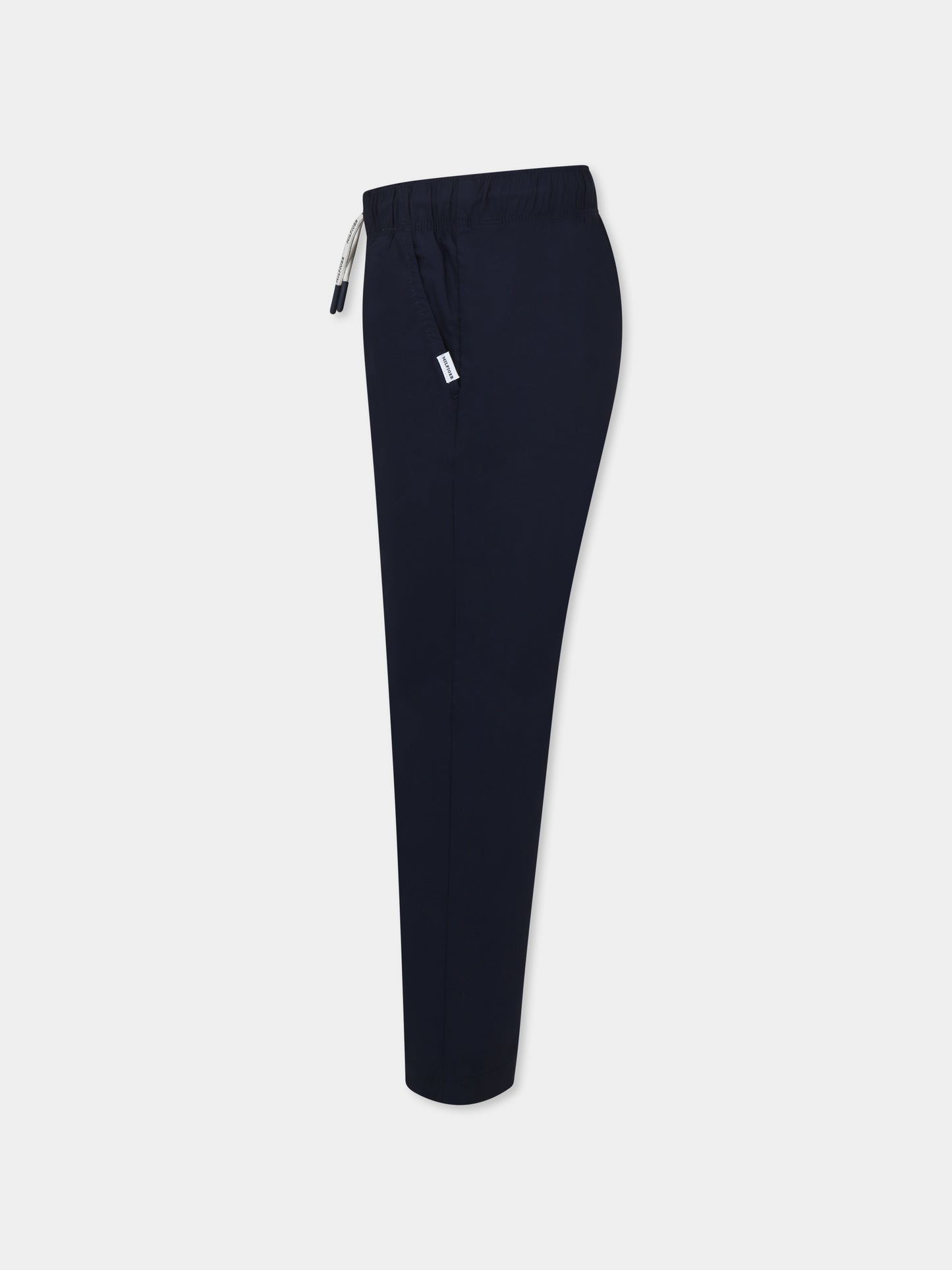 Pantaloni blu per bambino con bandierina,Tommy Hilfiger Junior,24F THKB0KB09306J KB0KB09306 C1G