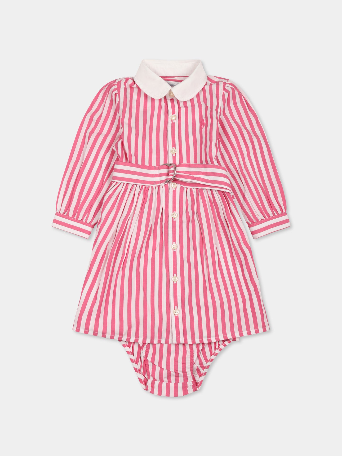 Robe fuchsia pour bébé fille