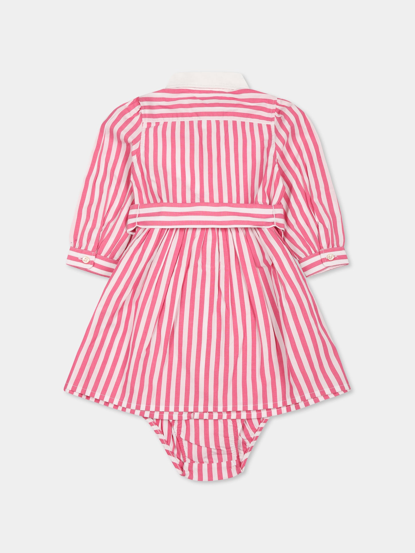 Robe fuchsia pour bébé fille