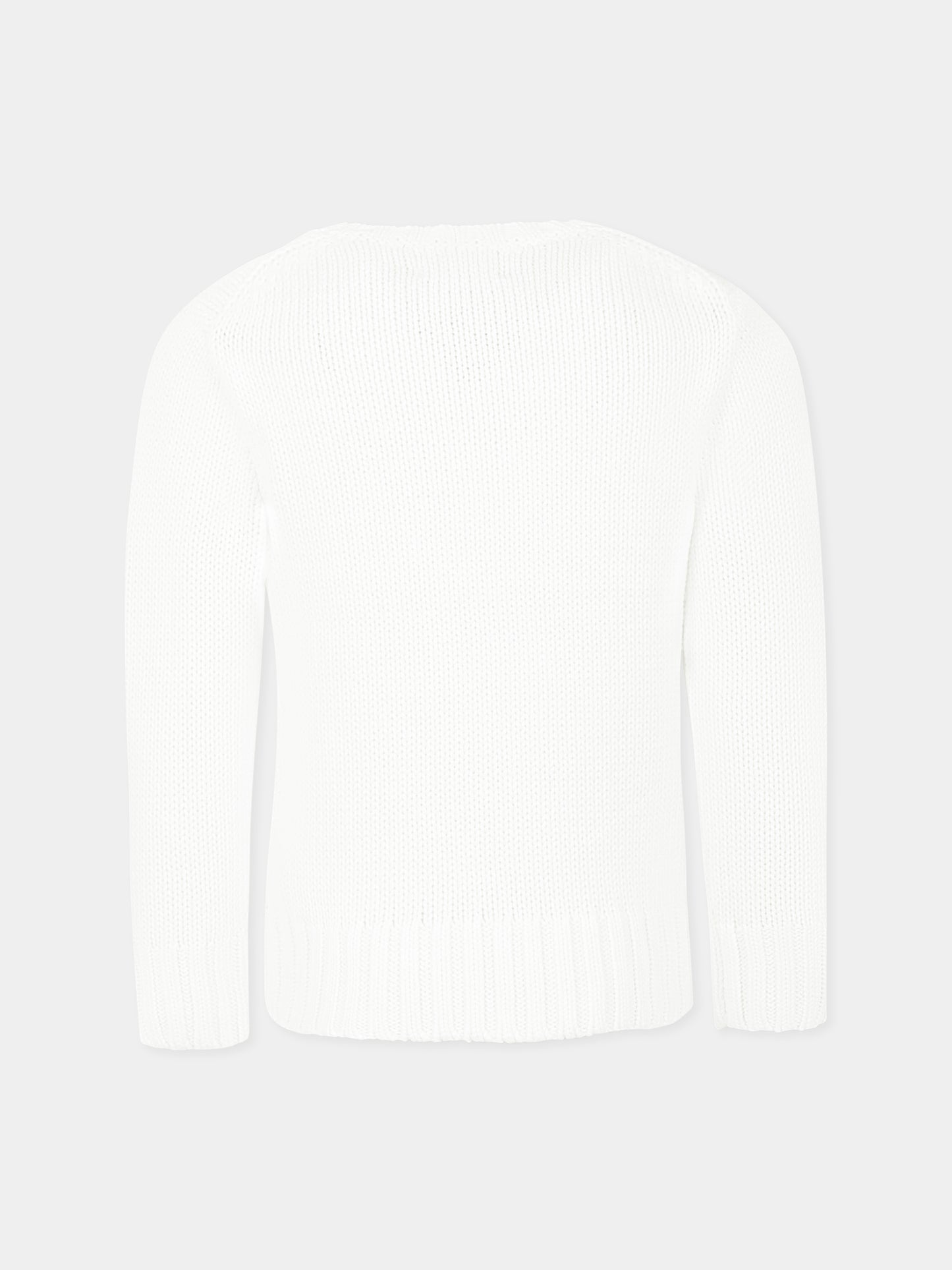 Maglione bianco per bambino,Ralph Lauren Kids,668285006 NEVIS