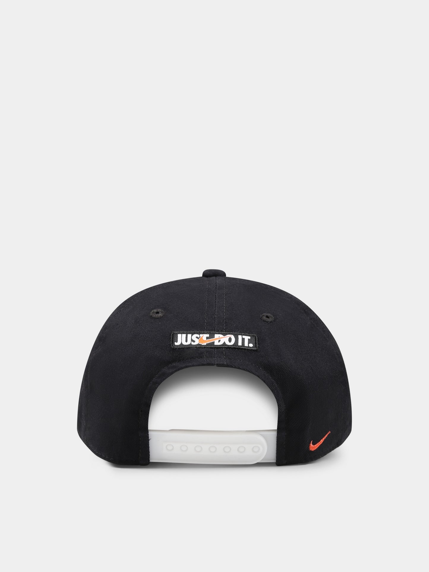 Cappello nero per bambini con logo e patch,Nike,8A3121 023