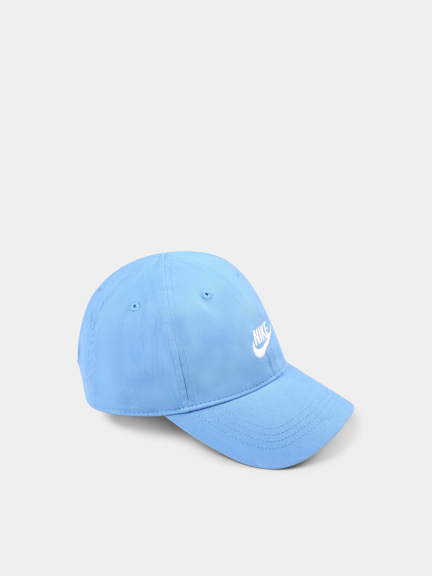 Cappello celeste per bambini con logo,Nike,8A2902 UAV