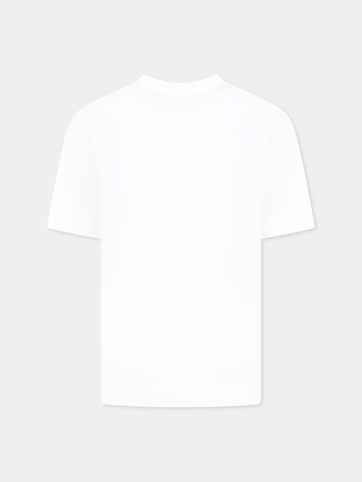 T-shirt blanc pour enfants avec logo