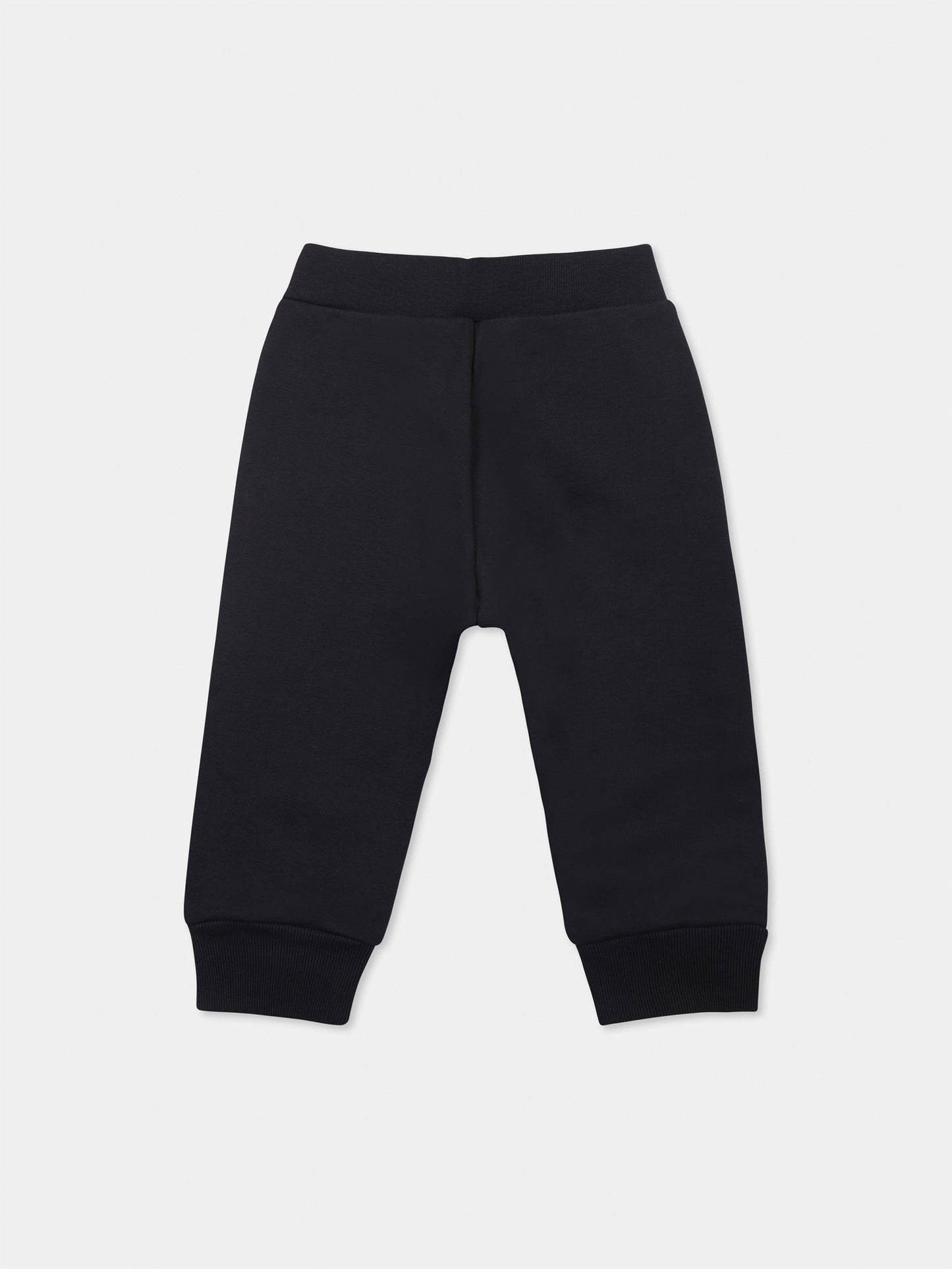 Pantalon bleu pour bébé enfants avec logo