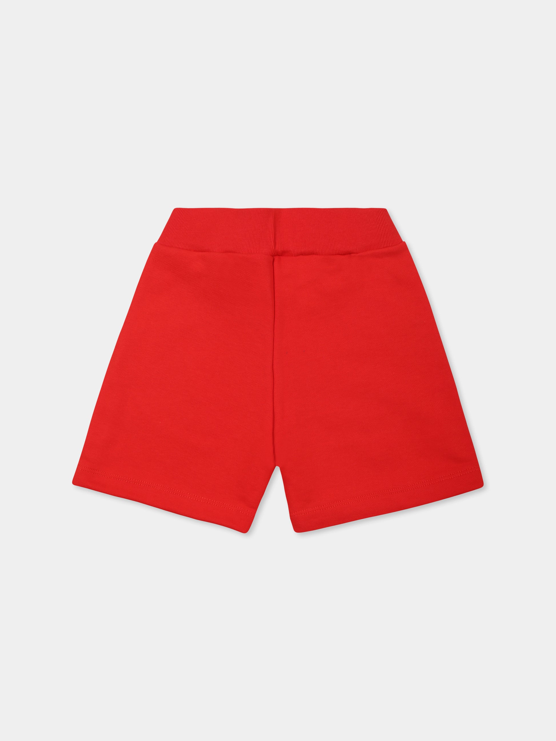 Shorts rossi per neonati con logo,Marni Kids,M01403 M00V0 MP193B 0M416