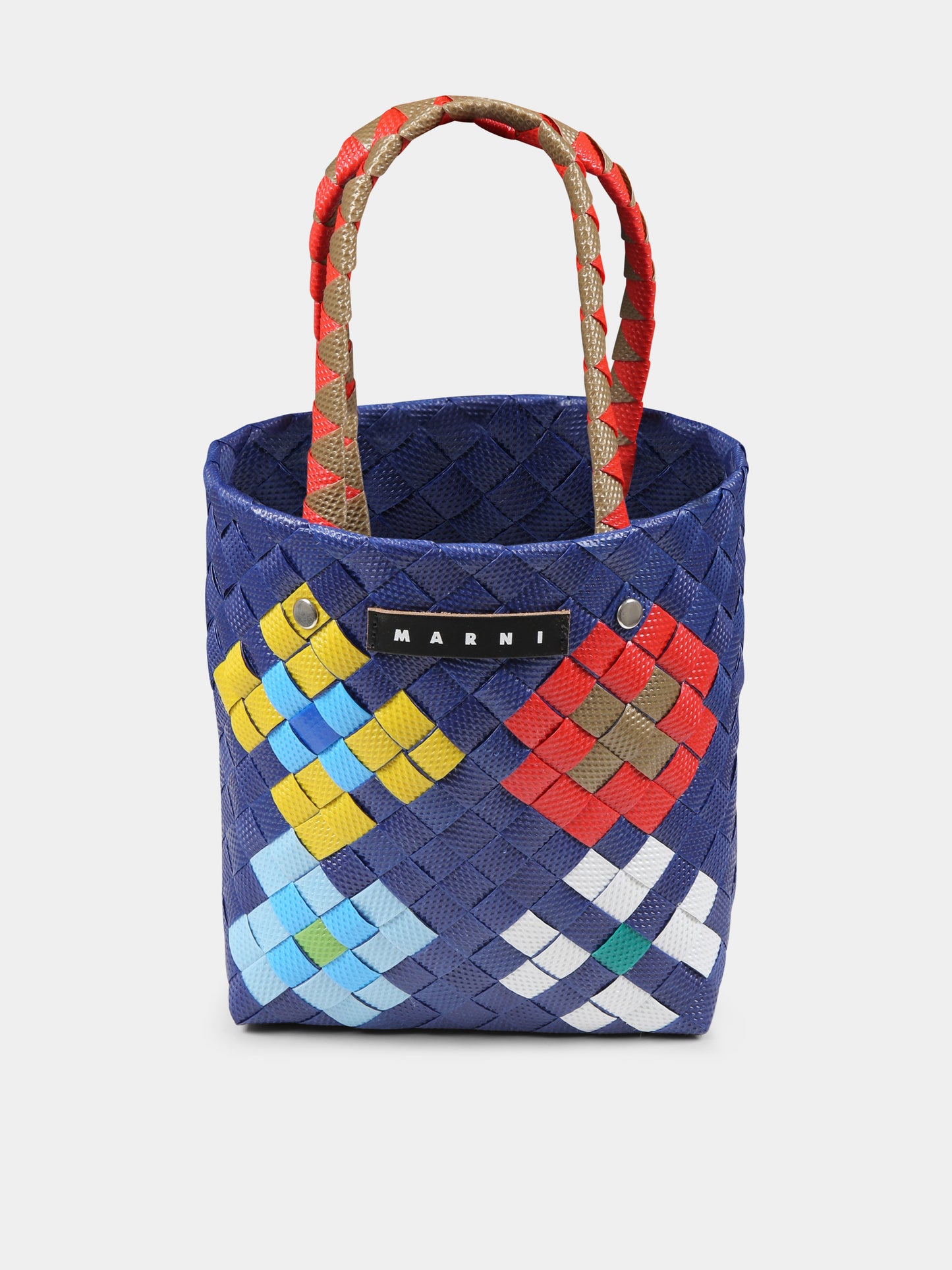 Sac bleu pour fille avec logo