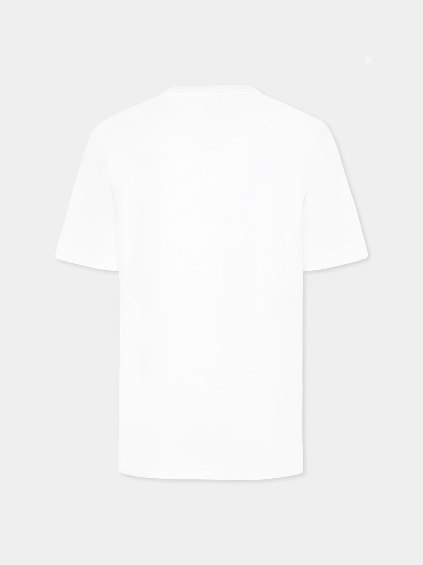 T-shirt blanc pour enfants avec logo