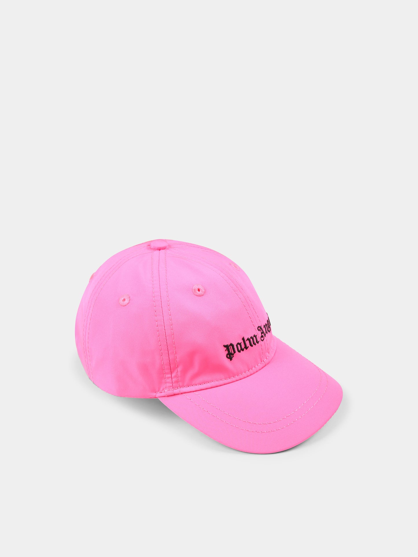 Chapeau fuchsia pour fille avec logo