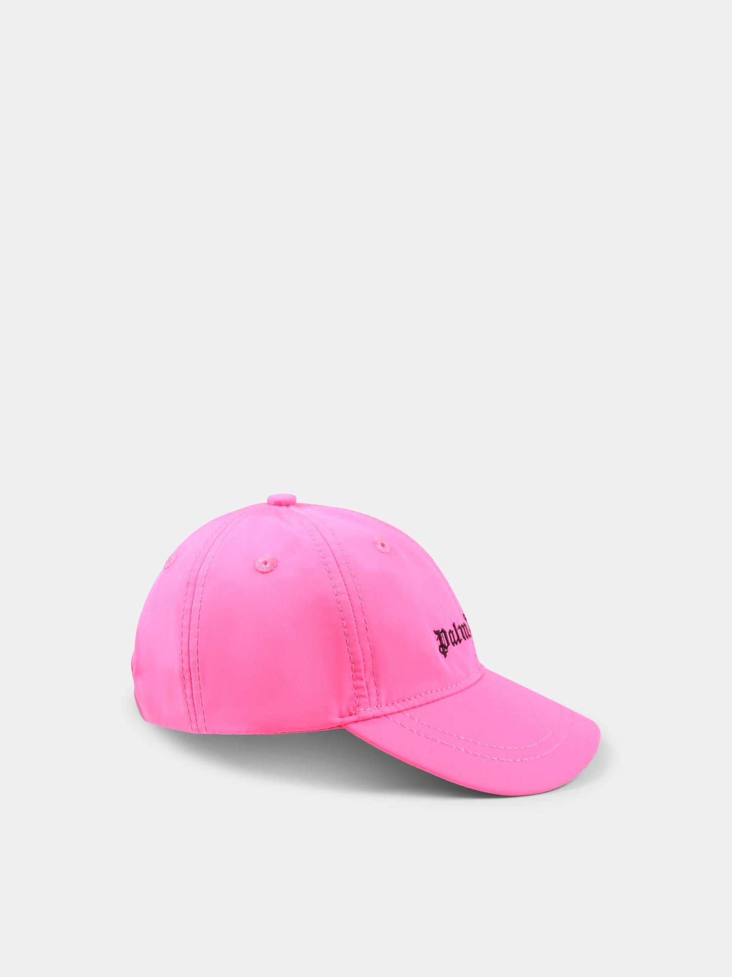 Chapeau fuchsia pour fille avec logo