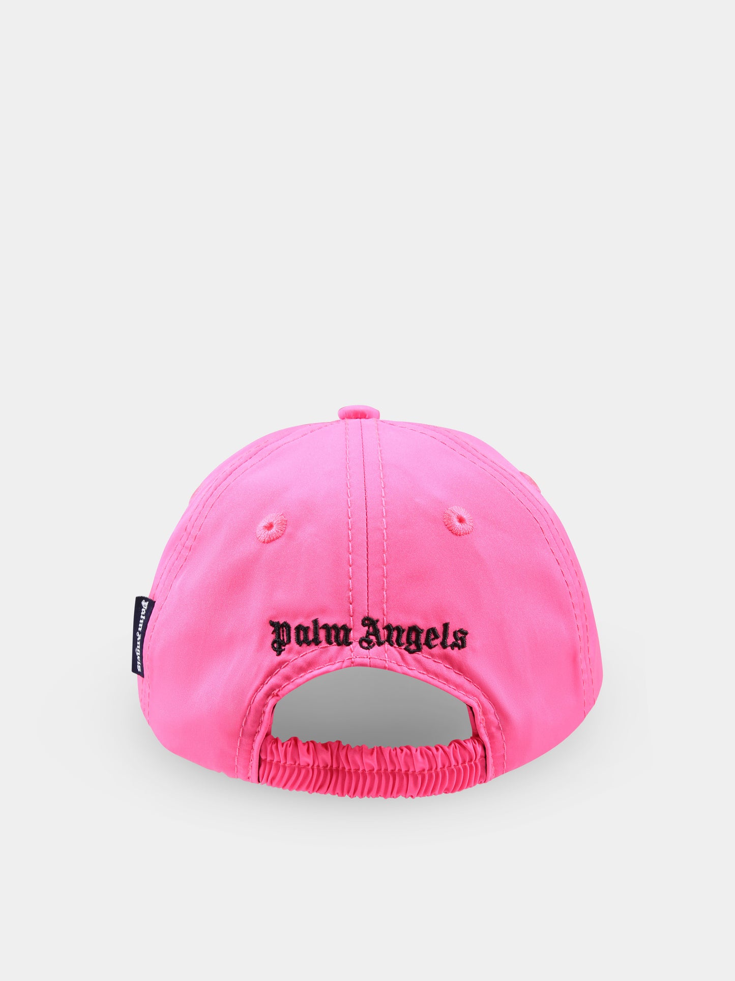 Chapeau fuchsia pour fille avec logo