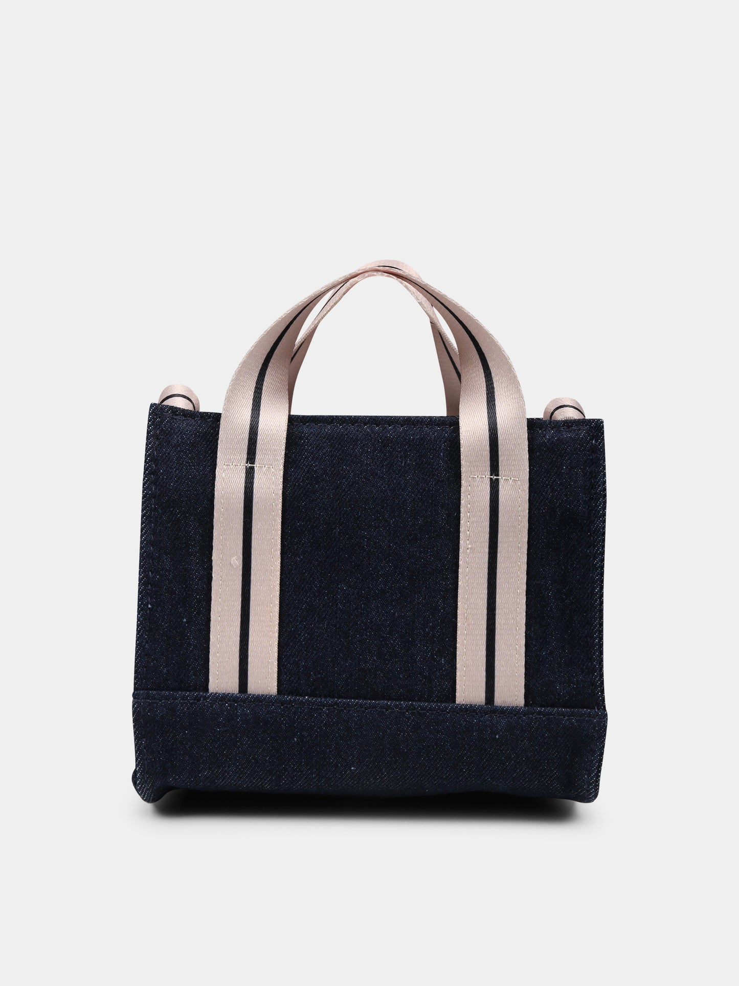 Sac denim pour fille avec logo