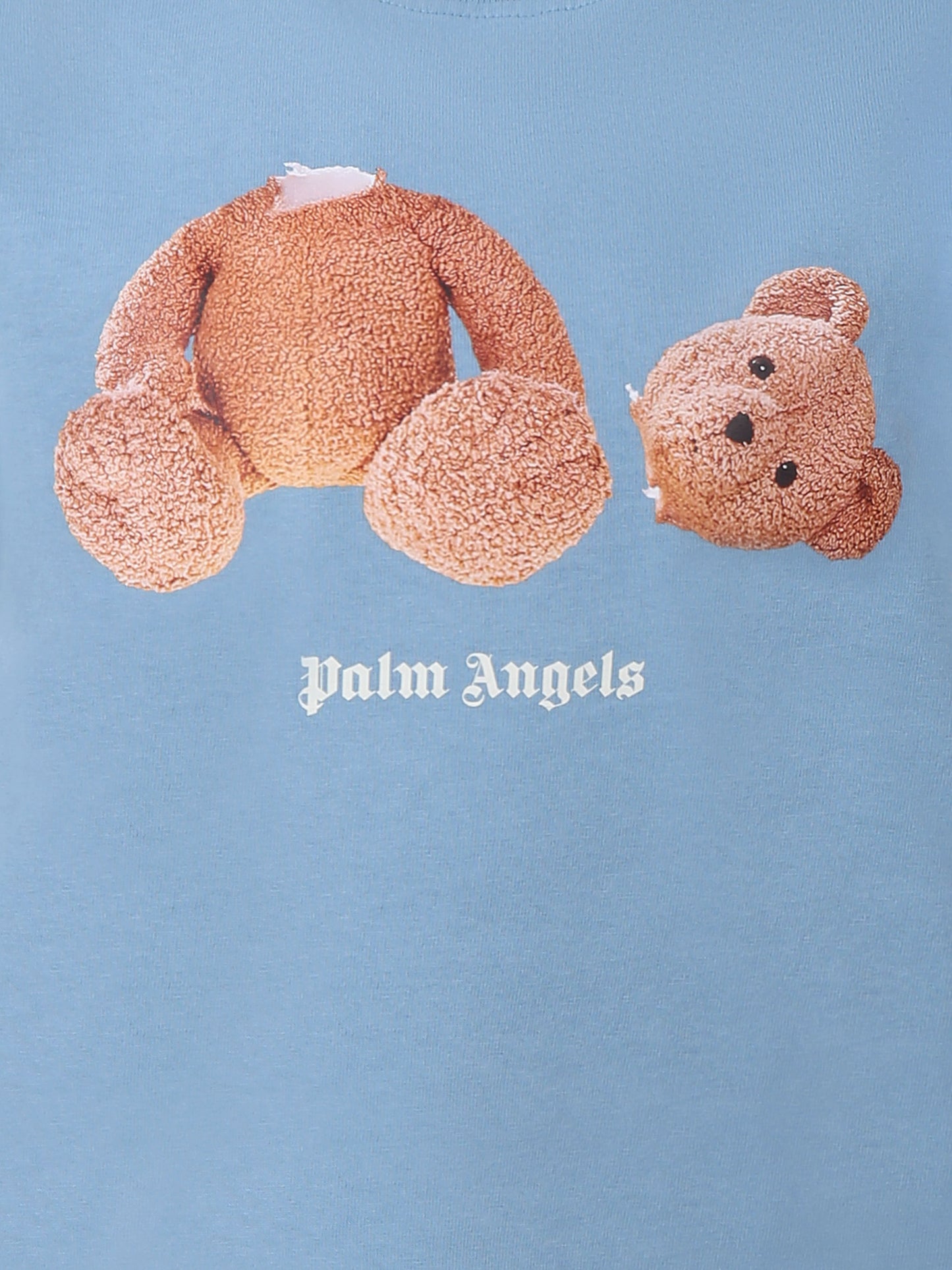 T-shirt bleu ciel pour garçon avec ours