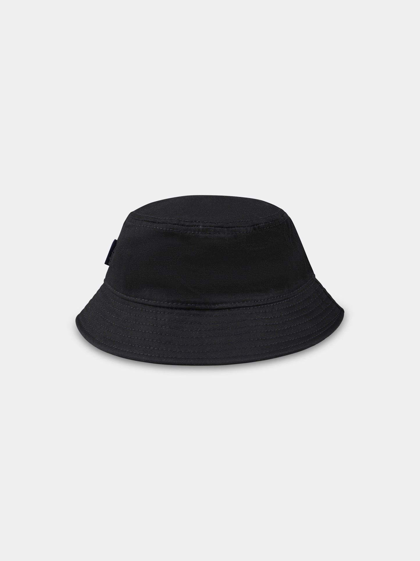 Cloche noir pour enfants avec logo