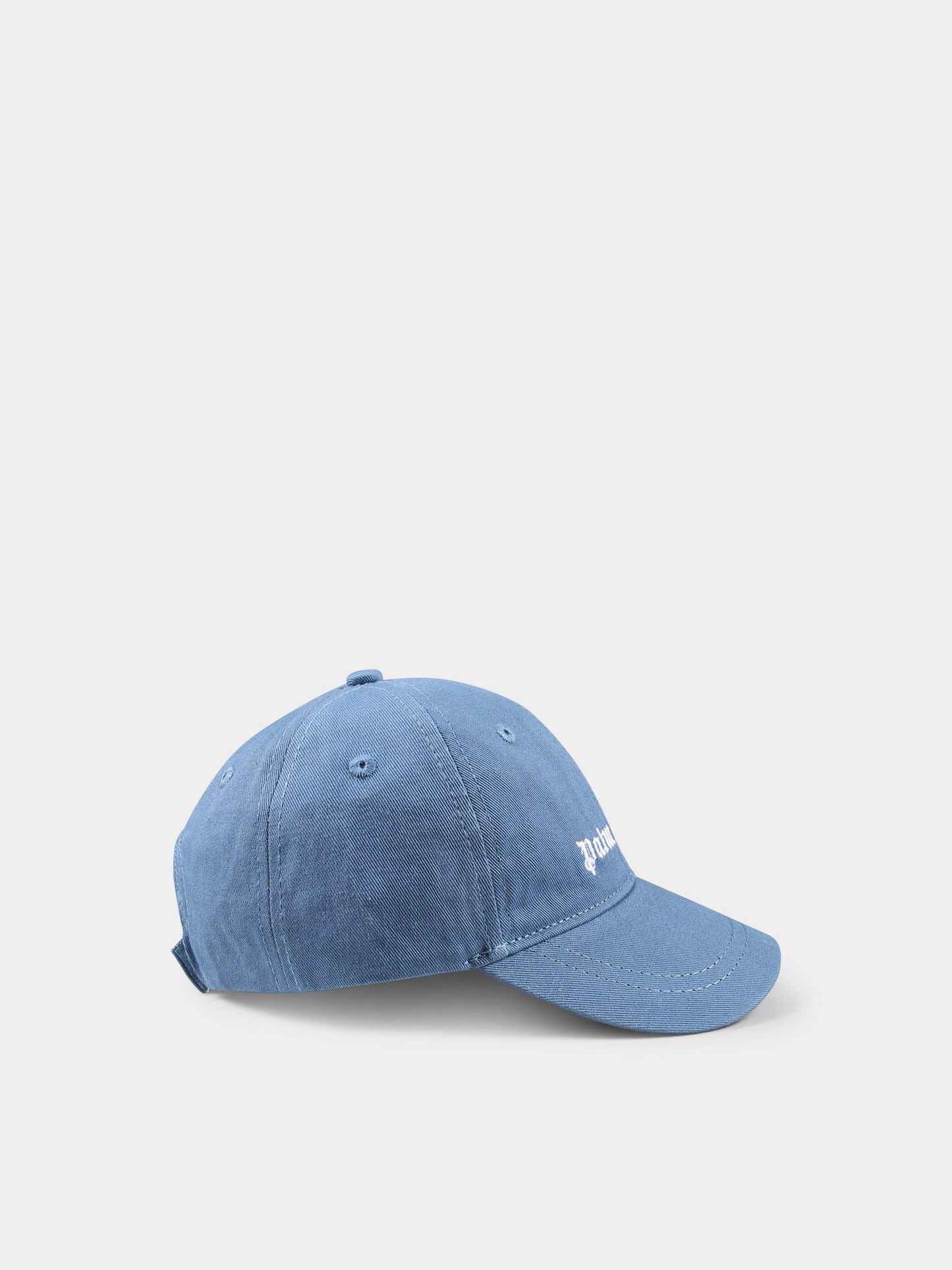 Chapeau bleu ciel pour garçon avec logo