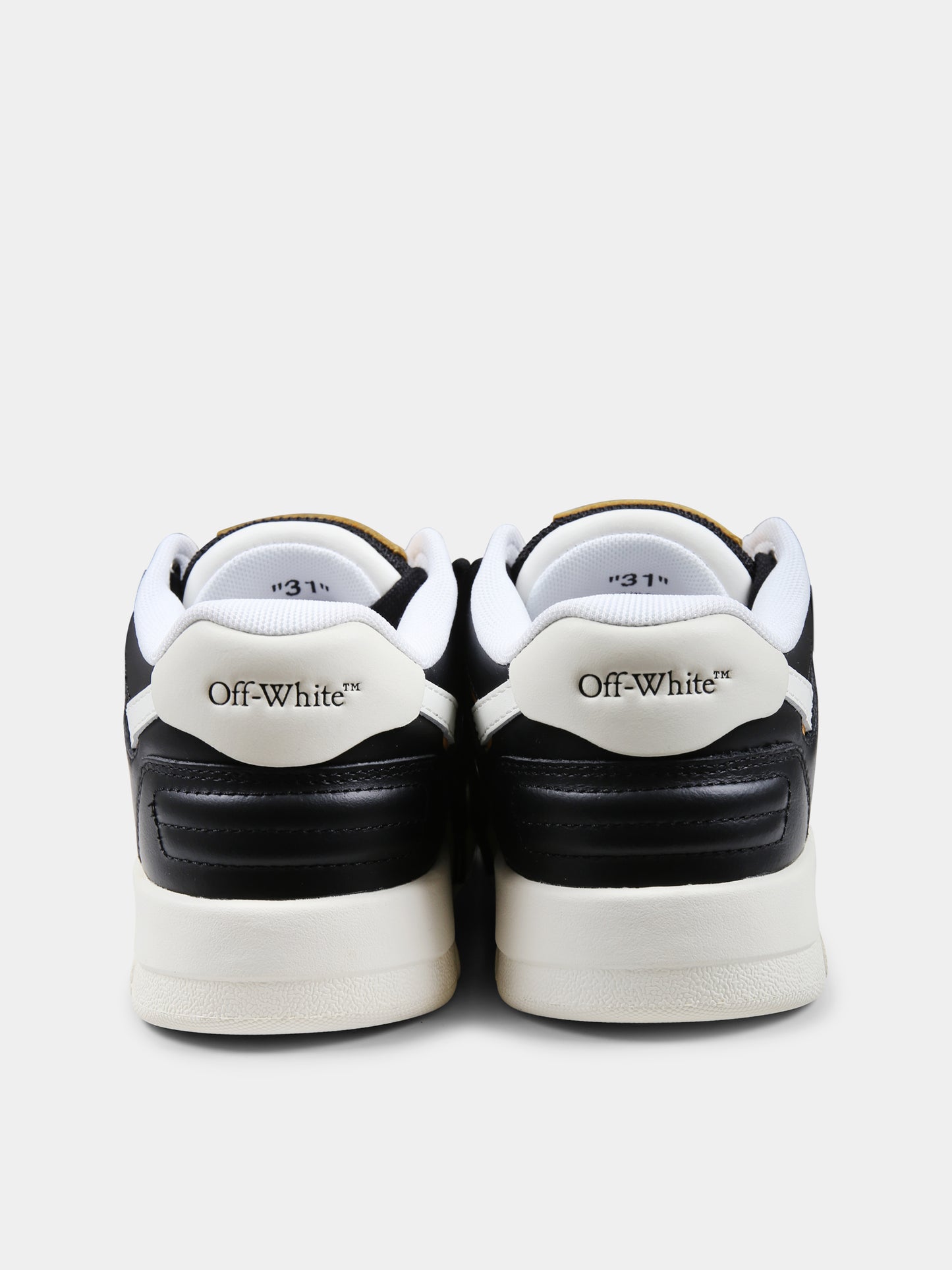 Baskets jaunes pour garçon avec flèche