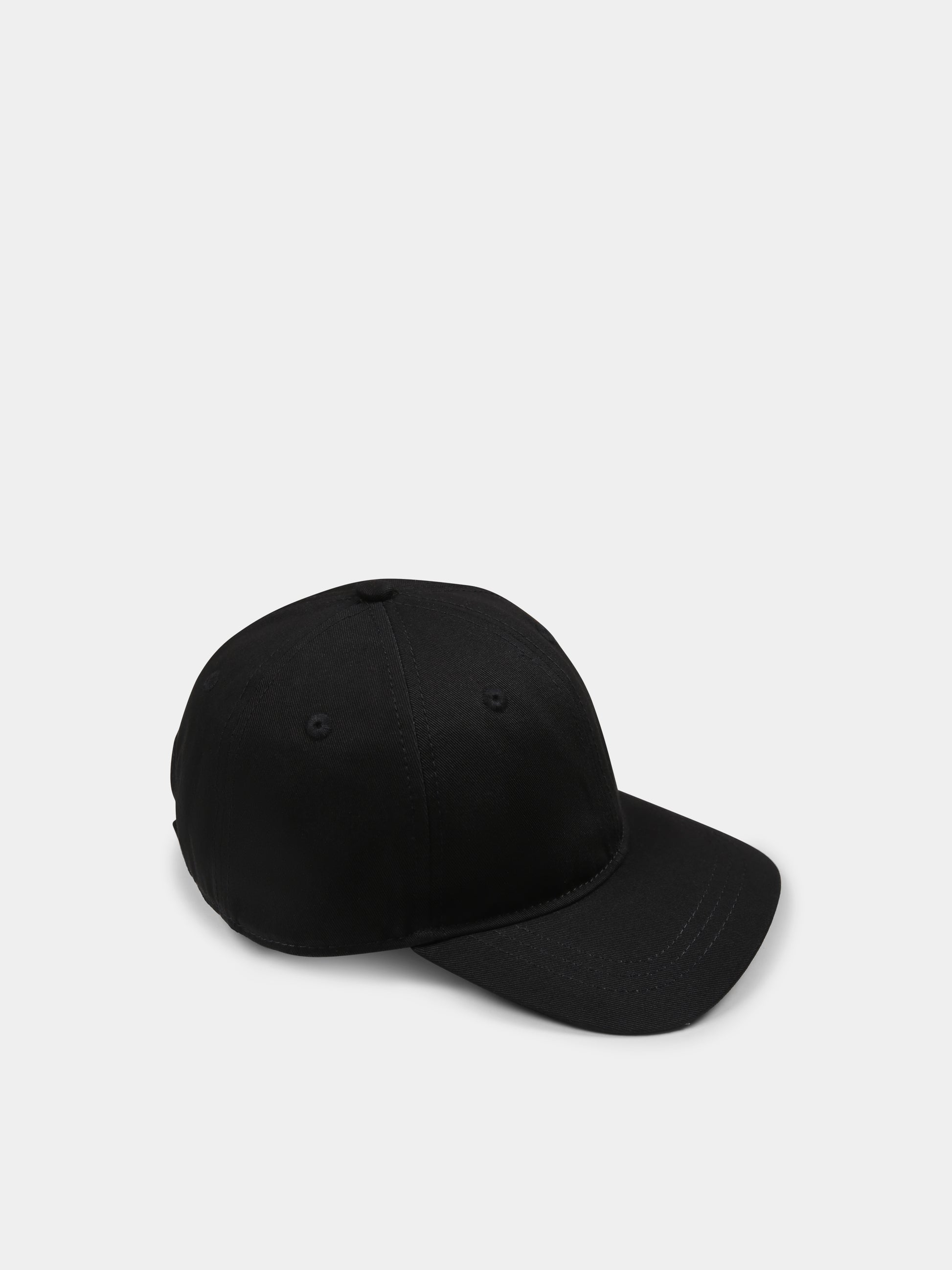 Cappello nero per bambino con logo,Off White,OBLB002S25FAB0021001