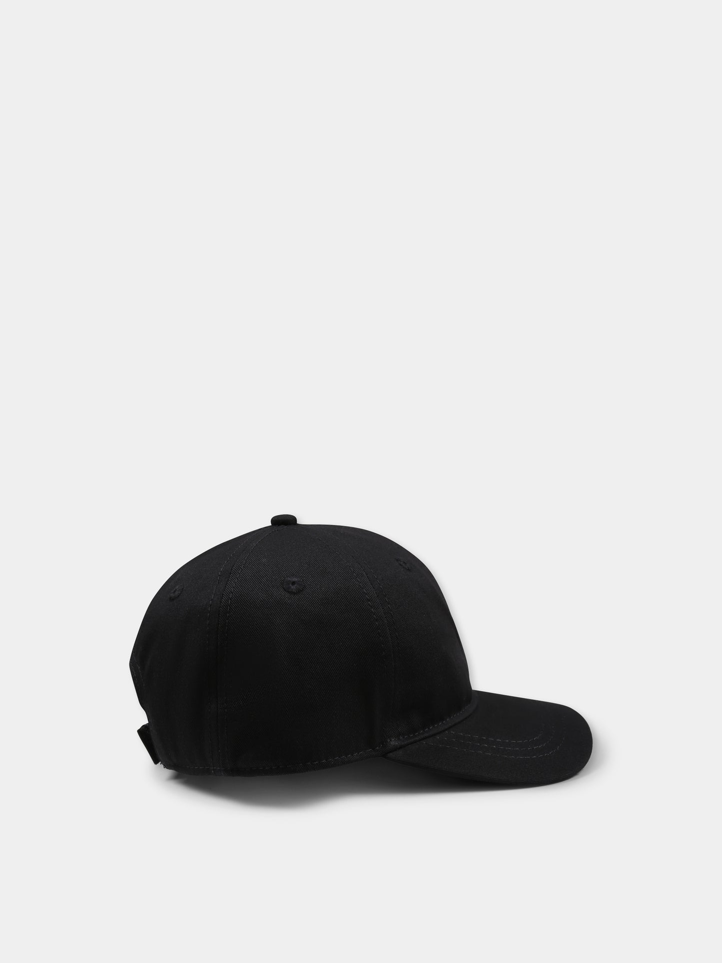 Cappello nero per bambino con logo,Off White,OBLB002S25FAB0021001